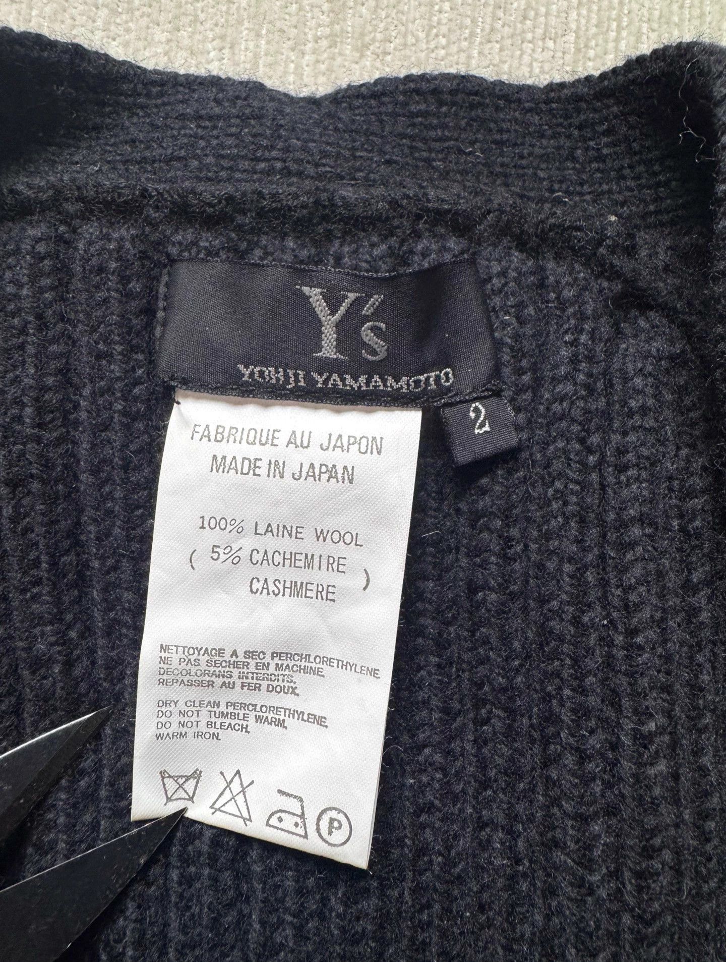 Yohji Yamamoto Yohji Yamamoto 00AW Wool Knit Jacket 2 Size M / US 6-8 / IT 42-44 - 4 Thumbnail