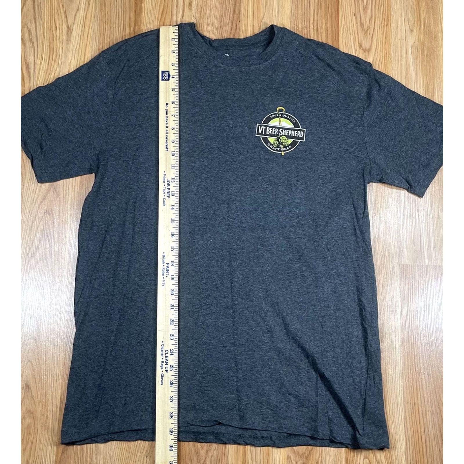 Vintage Badger CrewNeck T-Shirt Mens XL Gray Cotton Spandex Blend Short Sleeve Crew Neck Regular Fit Canvas Logo Vintage: No Size US XL / EU 56 / 4 - 4 Thumbnail