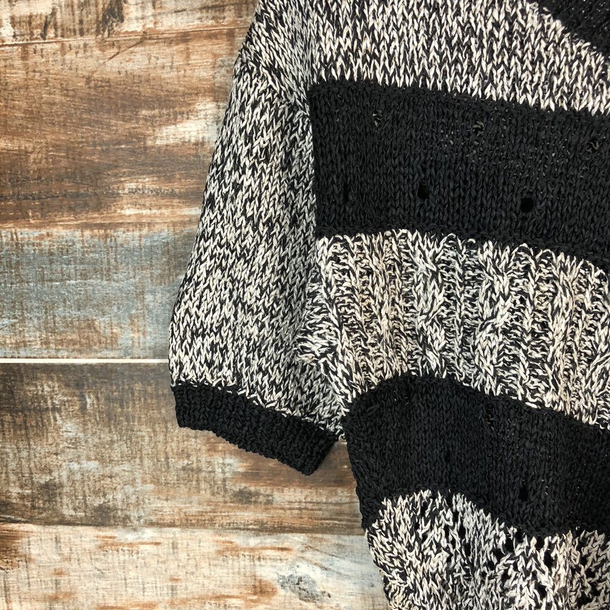 Homespun Knitwear × Japanese Brand Japanese Brand Grey Knitwear #A1667 Size M / US 6-8 / IT 42-44 - 7 Thumbnail