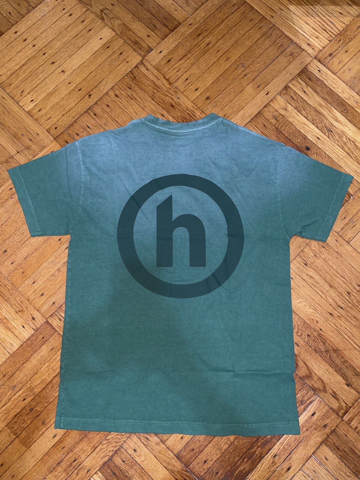 HIDDEN Classic logo tee washed green Size US M / EU 48-50 / 2 - 1 Thumbnail