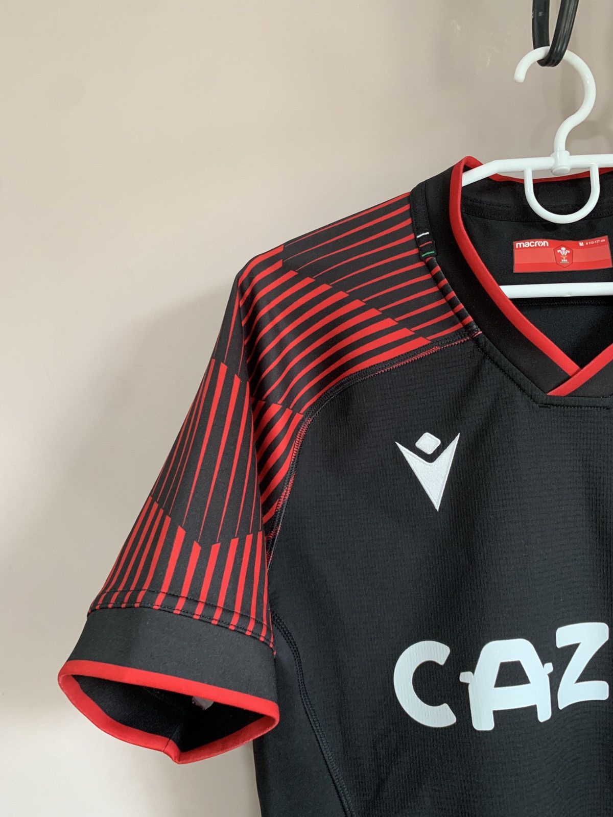 Macron Wales Home Player Issue Rugby Shirt Macron Jersey Size M Size US M / EU 48-50 / 2 - 3 Thumbnail