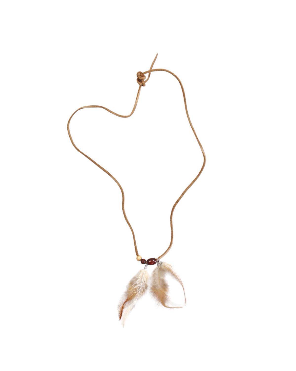 Vintage 2000S JAPANESE MADE FEATHER NECKLACE Size ONE SIZE - 1 Thumbnail