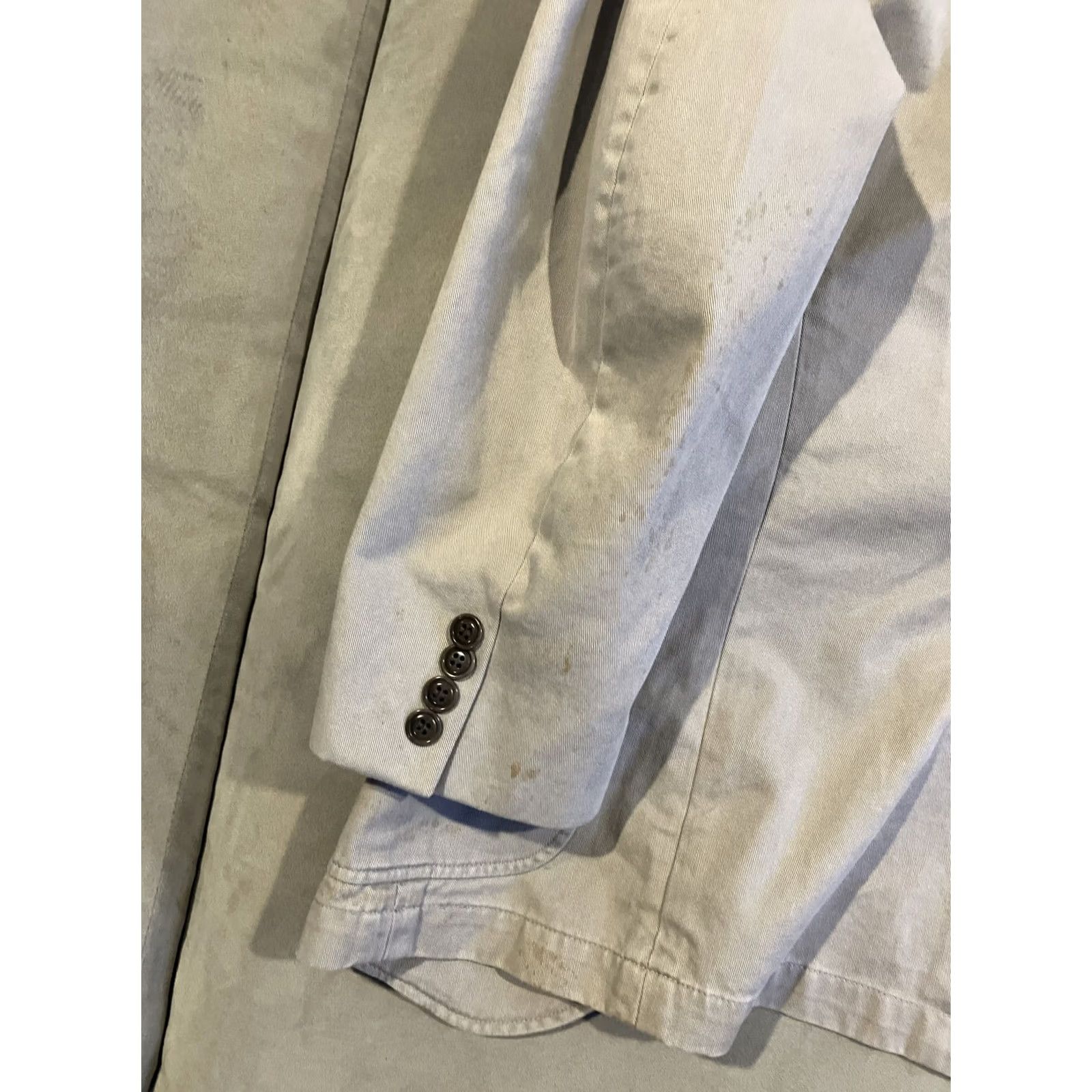Ralph Lauren Polo Ralph Lauren NAVAL CLOTHING COMPANY Blazer Gray Cotton 40R Mens Size US L / EU 52-54 / 3 - 8 Thumbnail