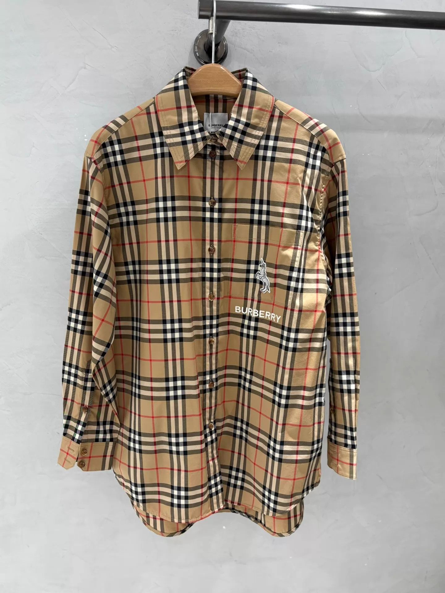Burberry Burberry NOS Plaid Shirt White Label 34 Size XXS / US 00 / IT 34 - 1 Thumbnail