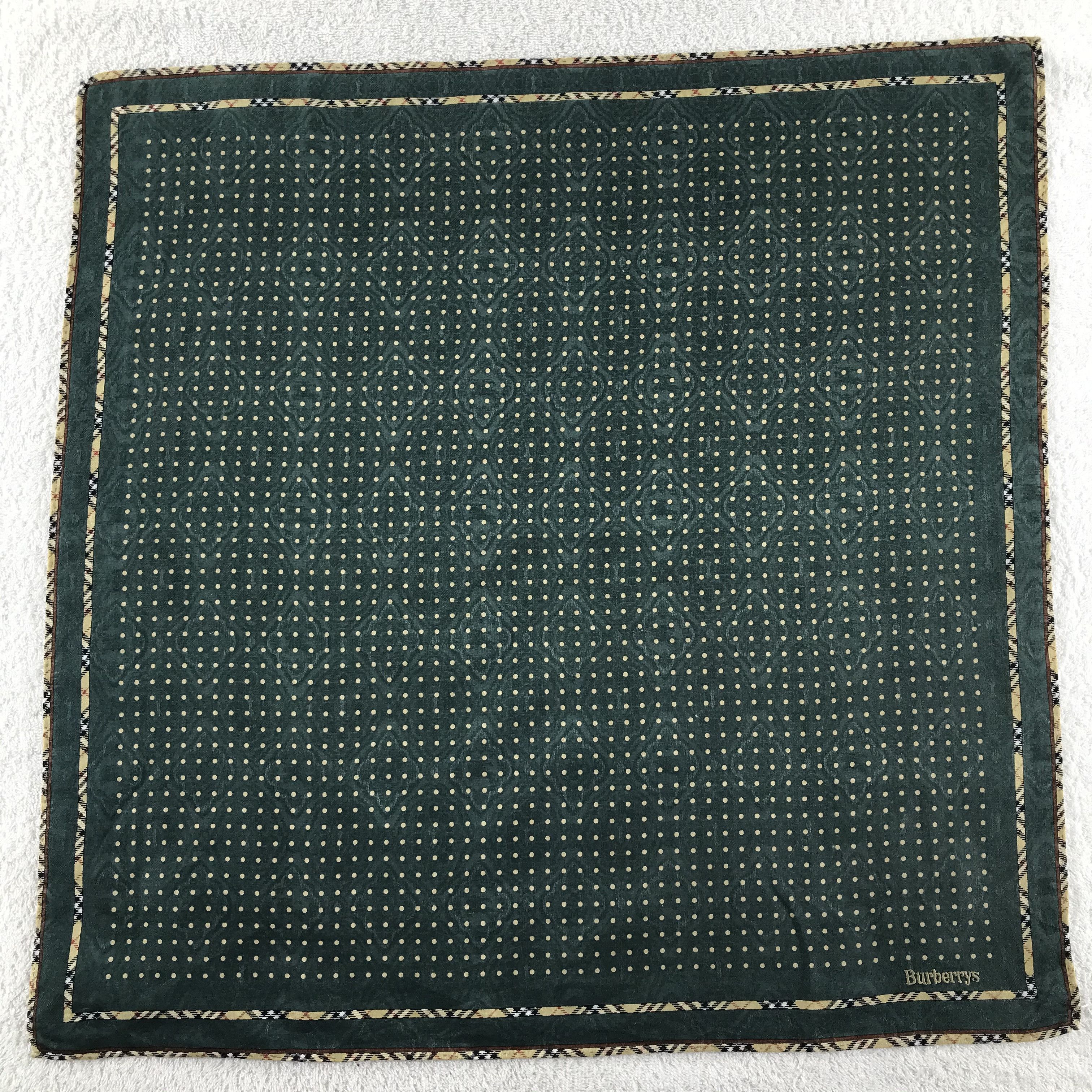 Burberry × Vintage Burberry Bandana/ Handkerchief / Neckerchief Size ONE SIZE - 3 Thumbnail