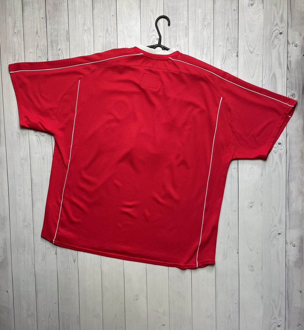 Le Coq Sportif Charlton vintage soccer jersey size xxl rare red Size US XXL / EU 58 / 5 - 8 Thumbnail