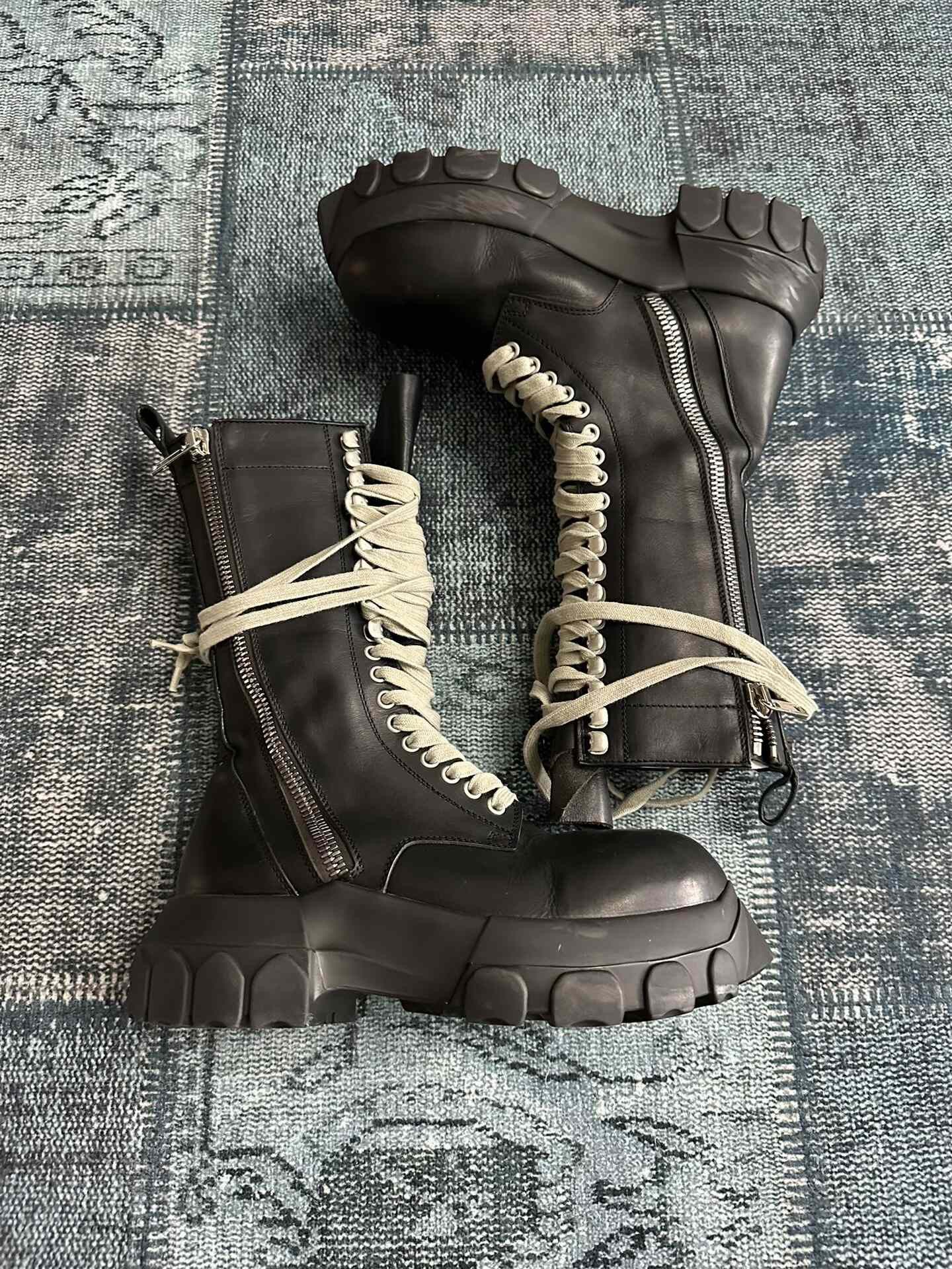 Rick Owens Rick Owens Octopus Strap Military Boots Size US 6 / IT 36 - 1 Thumbnail