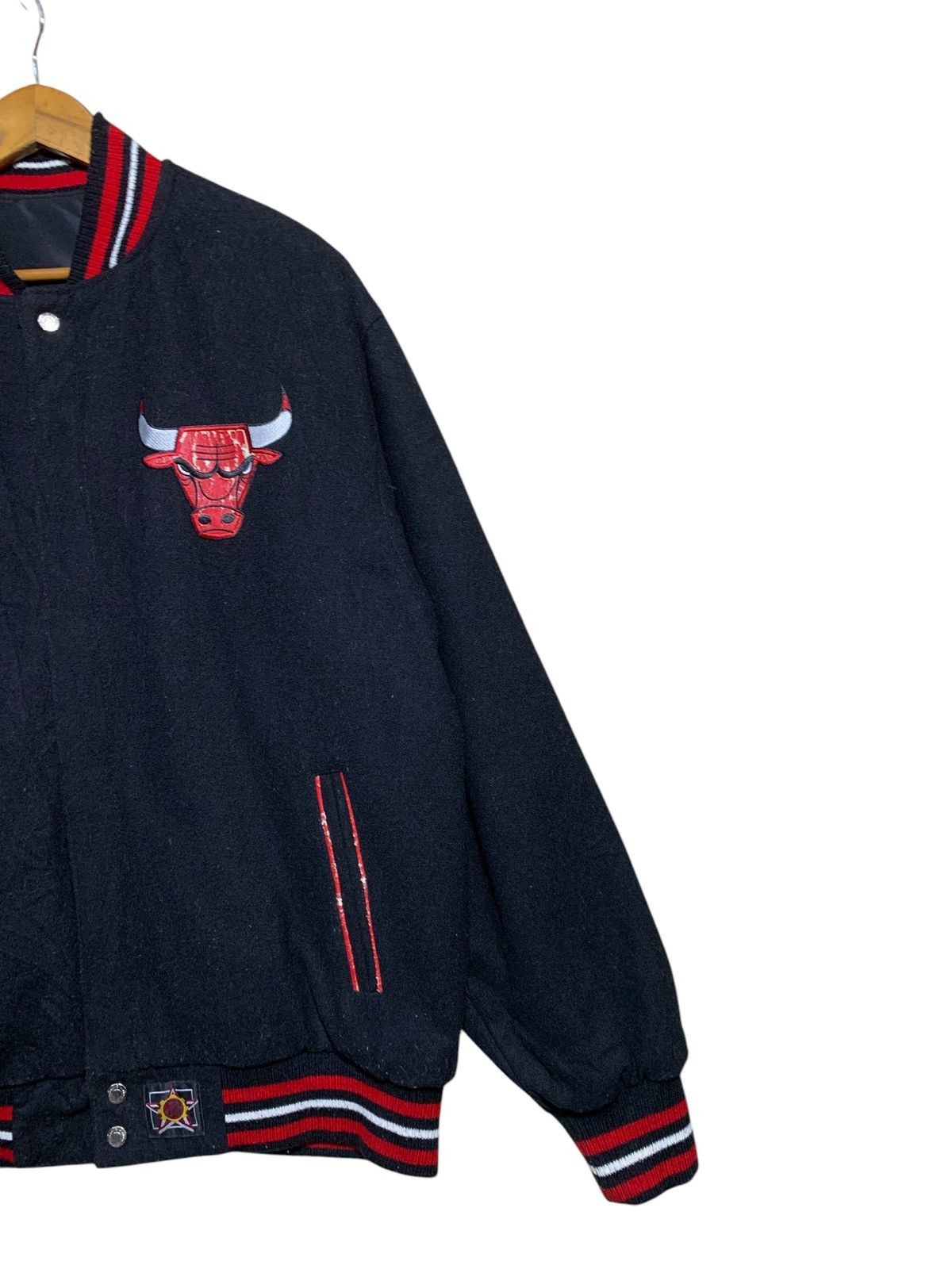 Jeff Hamilton 🔥J.H DESIGNS FOR C.BULLS REVERSIBLE JACKETS Size US XL / EU 56 / 4 - 4 Thumbnail