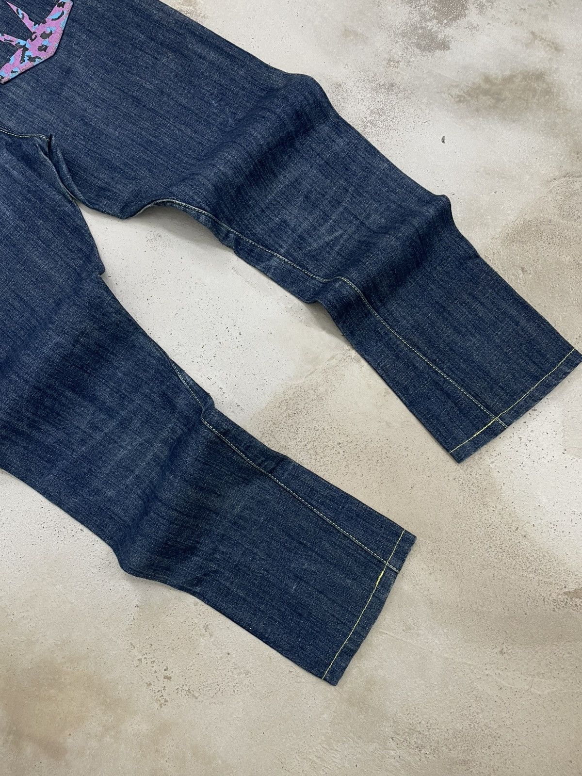 Japanese Brand Vintage Japan Designer 90’S MPLQ Streetwear ‘Clash’ Denim Size US 31 - 7 Thumbnail