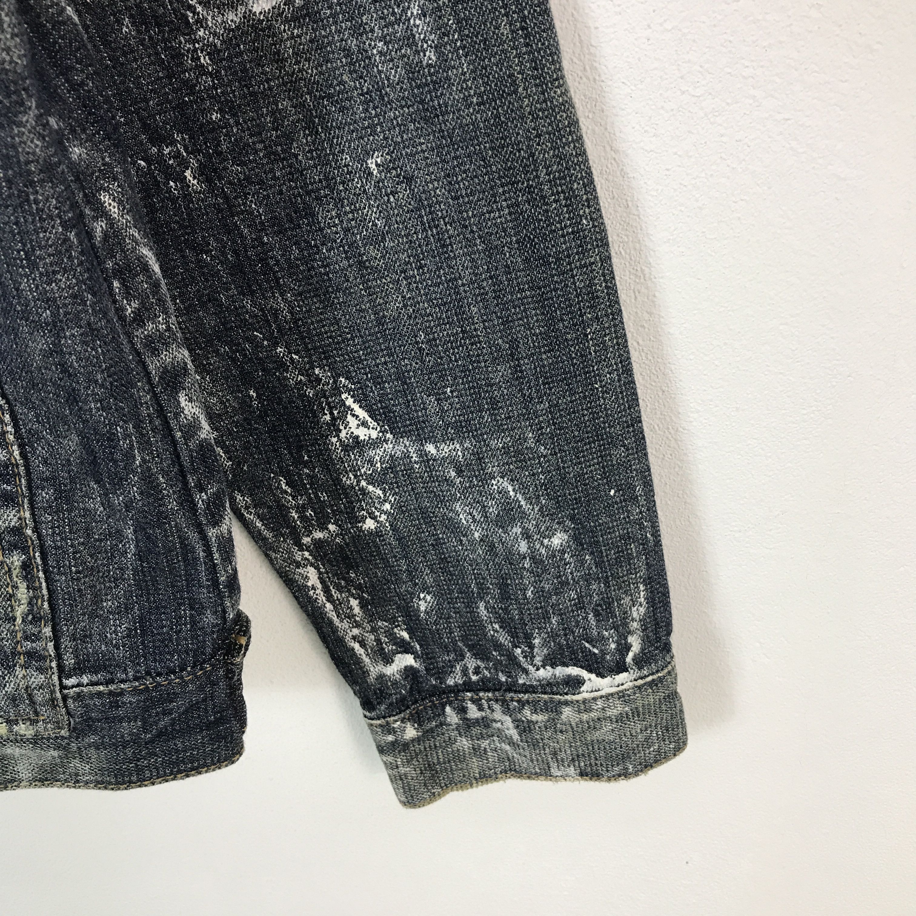 Japanese Brand big shark jeans japan paint design denim button jacket Size US M / EU 48-50 / 2 - 6 Thumbnail