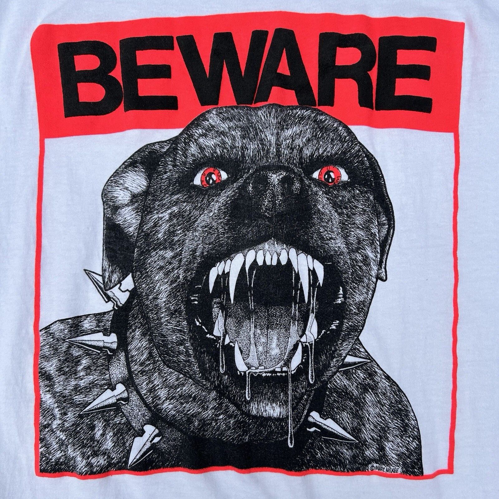 Other Vintage HAMMER bodywear t shirt Junkyard Dog XL Marc McKee Size US XL / EU 56 / 4 - 5 Thumbnail