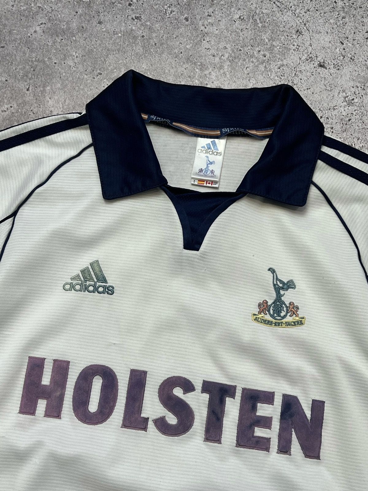 Adidas Vintage Tottenham Hotspur 1999/2000/2001 Home Jersey Size US S / EU 44-46 / 1 - 2 Thumbnail