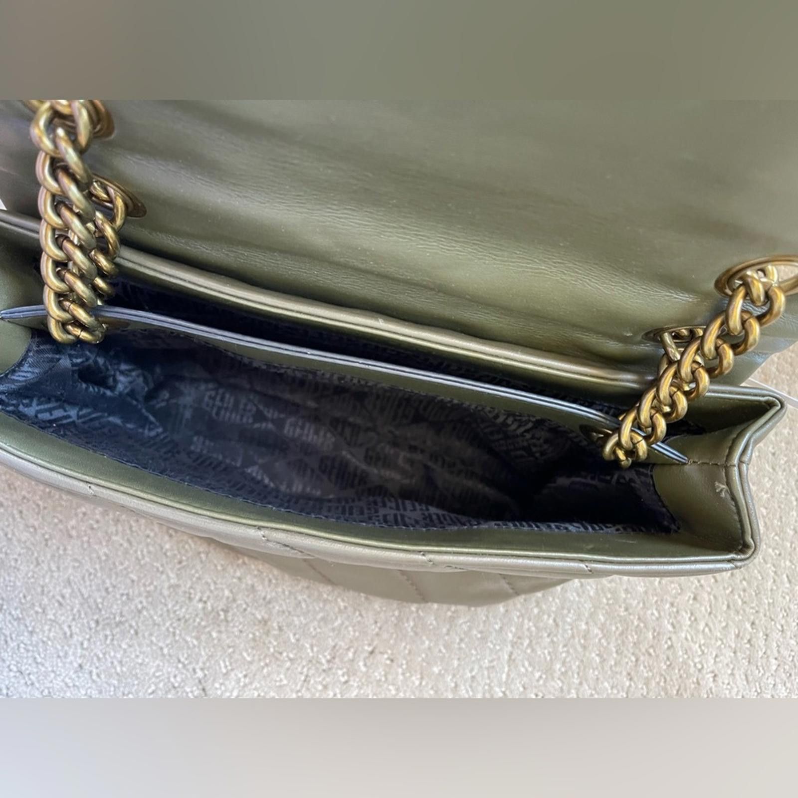 Kurt Geiger Kurt Geiger London Large Quilted Soft Leather Chain Bag Size ONE SIZE - 9 Thumbnail