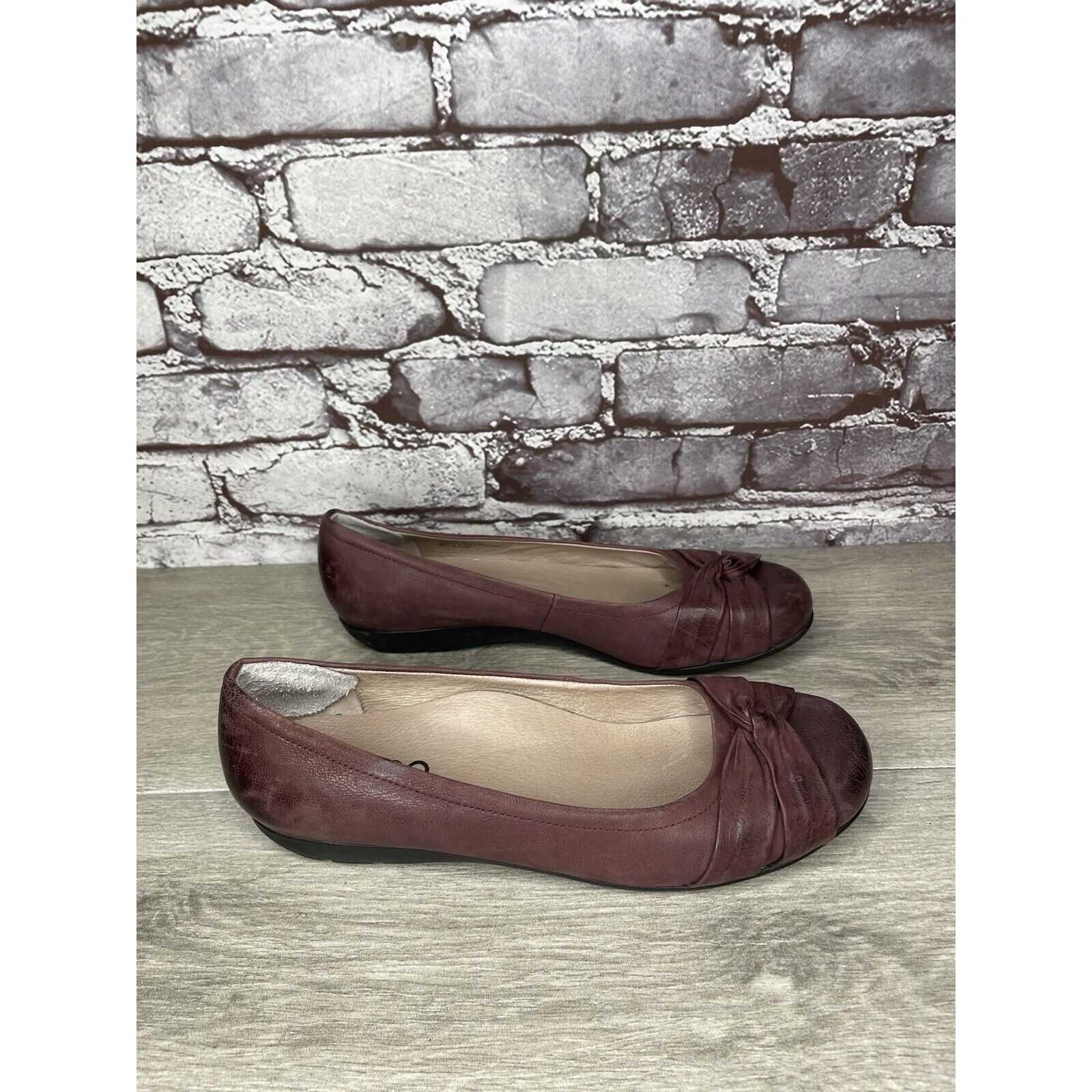 Other Abeo BIO System Terrie Slip On Shoes Sz 8N Purple Knotted Le Size US 8 / IT 38 - 15 Thumbnail
