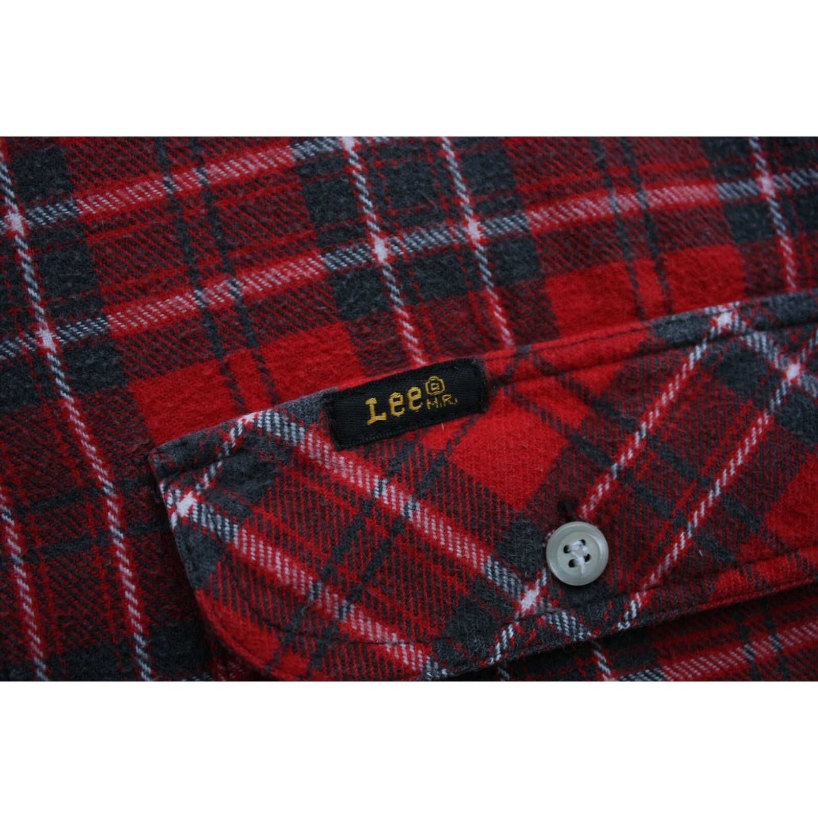 Lee Lee Red Checkered Shirt Vintage Size US L / EU 52-54 / 3 - 6 Thumbnail