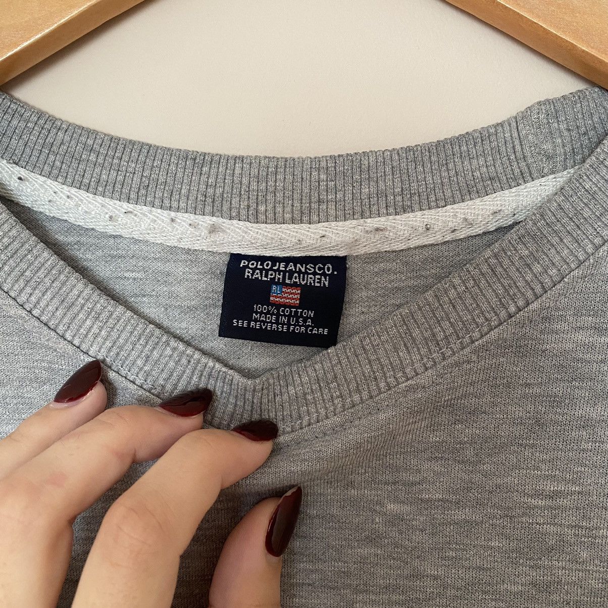 Hysteric Glamour × Polo Ralph Lauren × Vintage Vintage Y2k Polo Ralph Lauren Sweatshirt Size M / US 6-8 / IT 42-44 - 3 Thumbnail
