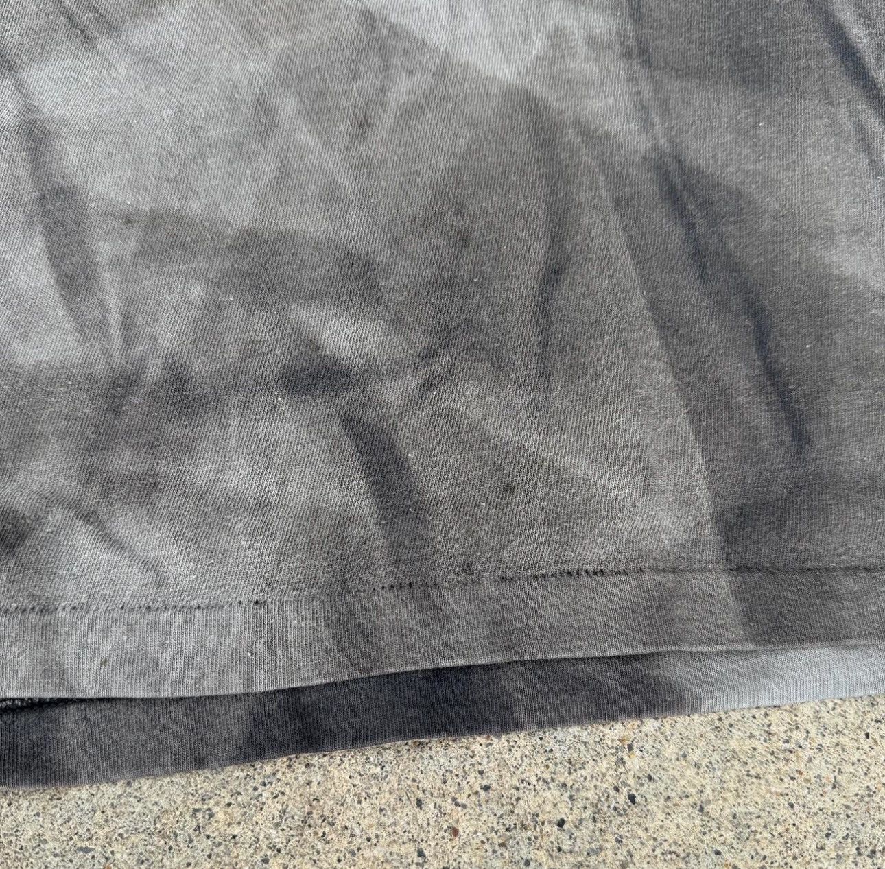 Other VINTAGE “ASH GREY” SINGLE STITCH SUN-FADED TEE Size US S / EU 44-46 / 1 - 6 Thumbnail