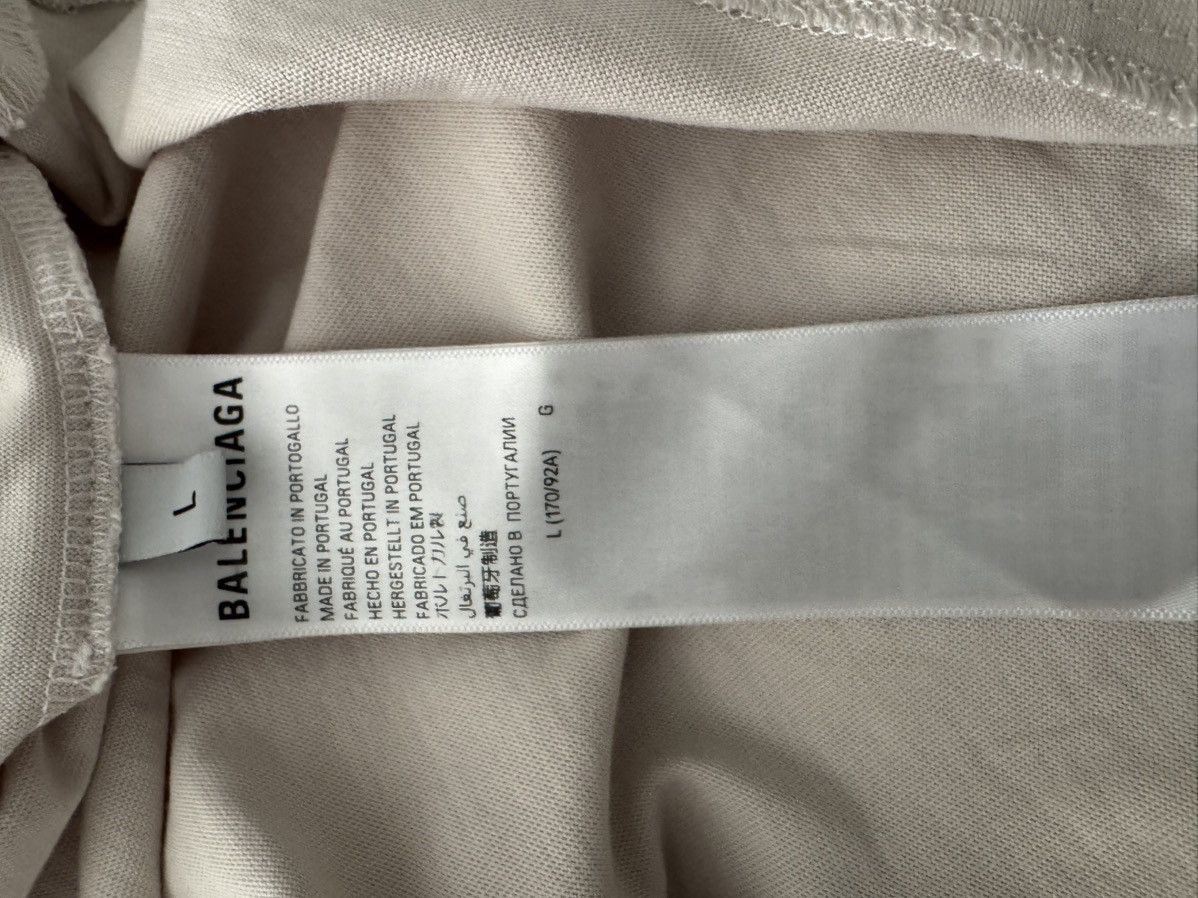 Balenciaga Balenciaga logo tee Size US L / EU 52-54 / 3 - 4 Thumbnail