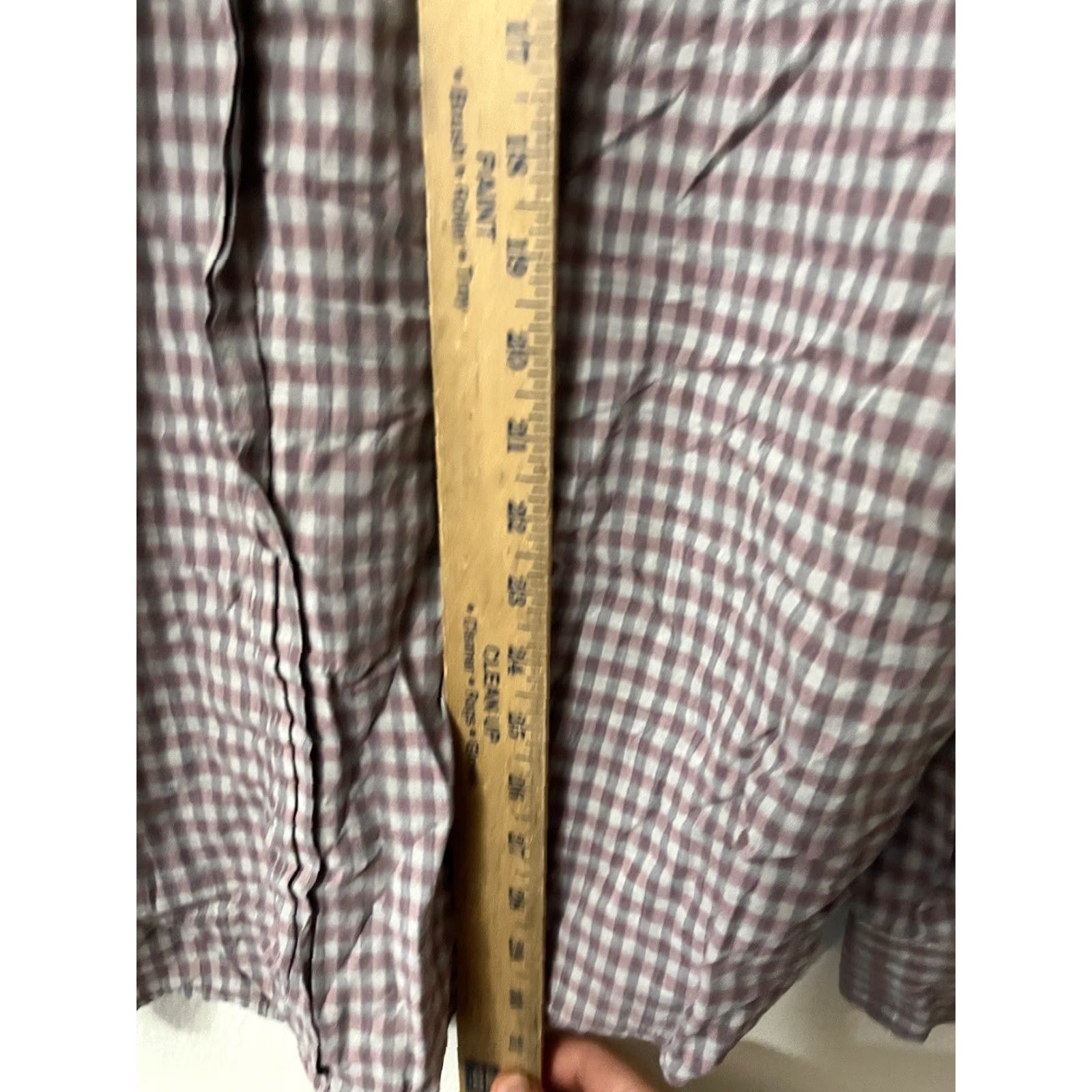 Gap VINTAGE Gap Button-Up Shirt Mens Size XL Gray Plaid Check Slim Fit Long Sleeve Gingham Size US L / EU 52-54 / 3 - 4 Thumbnail