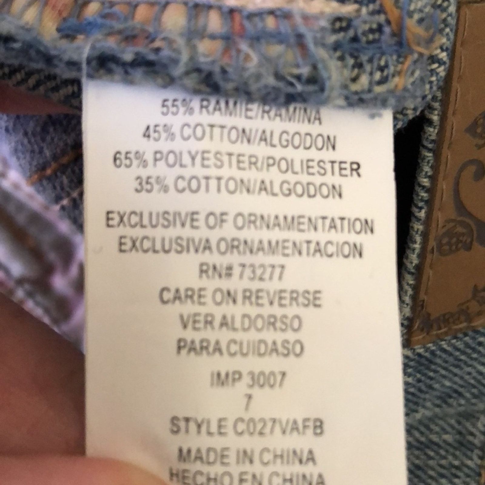 Other Candies distressed boot cut jeans NWT 7 Size 32" / US 10 / IT 46 - 8 Thumbnail