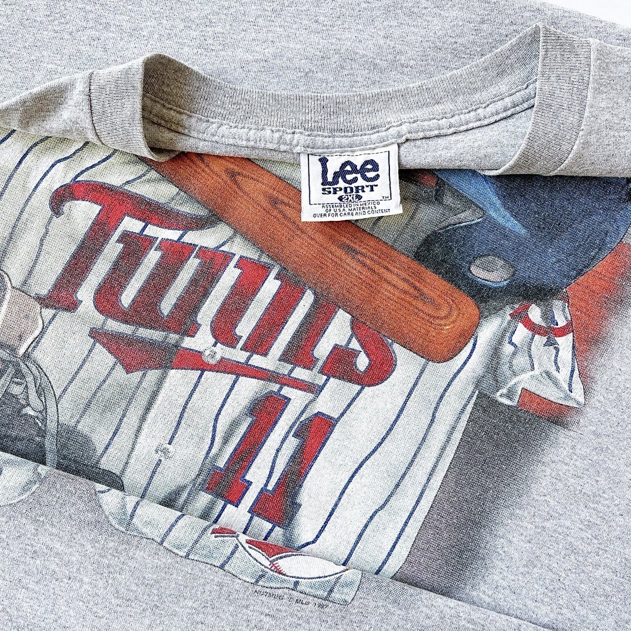 Lee × Vintage 90s Minnesota Twins MLB t-shirt / 2XL Size US XXL / EU 58 / 5 - 8 Thumbnail