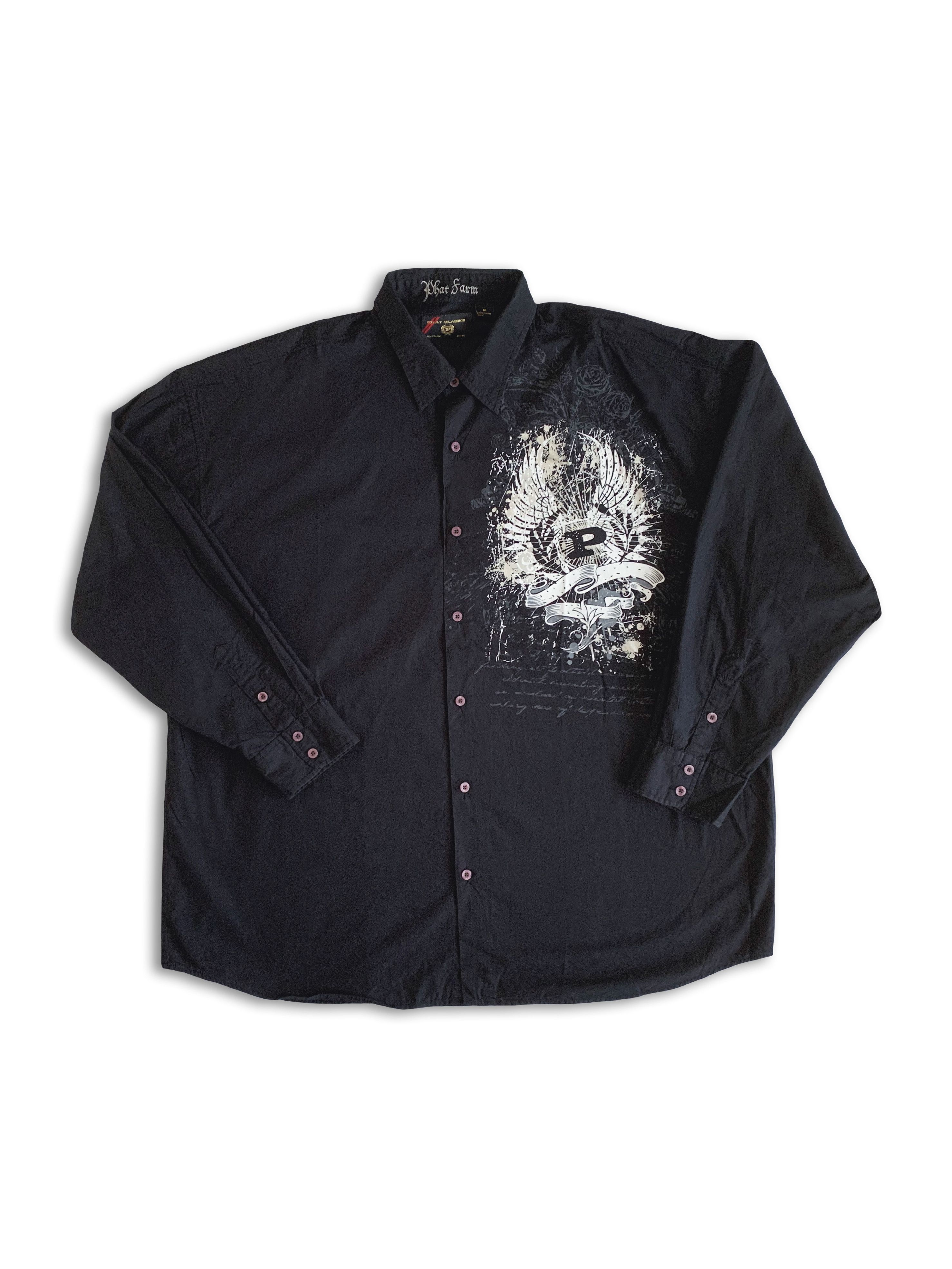 Phat Farm Vintage 90s Y2K PHAT FARM Button Up shirt Oversize Baggy 4XL Size US XXL / EU 58 / 5 - 1 Thumbnail