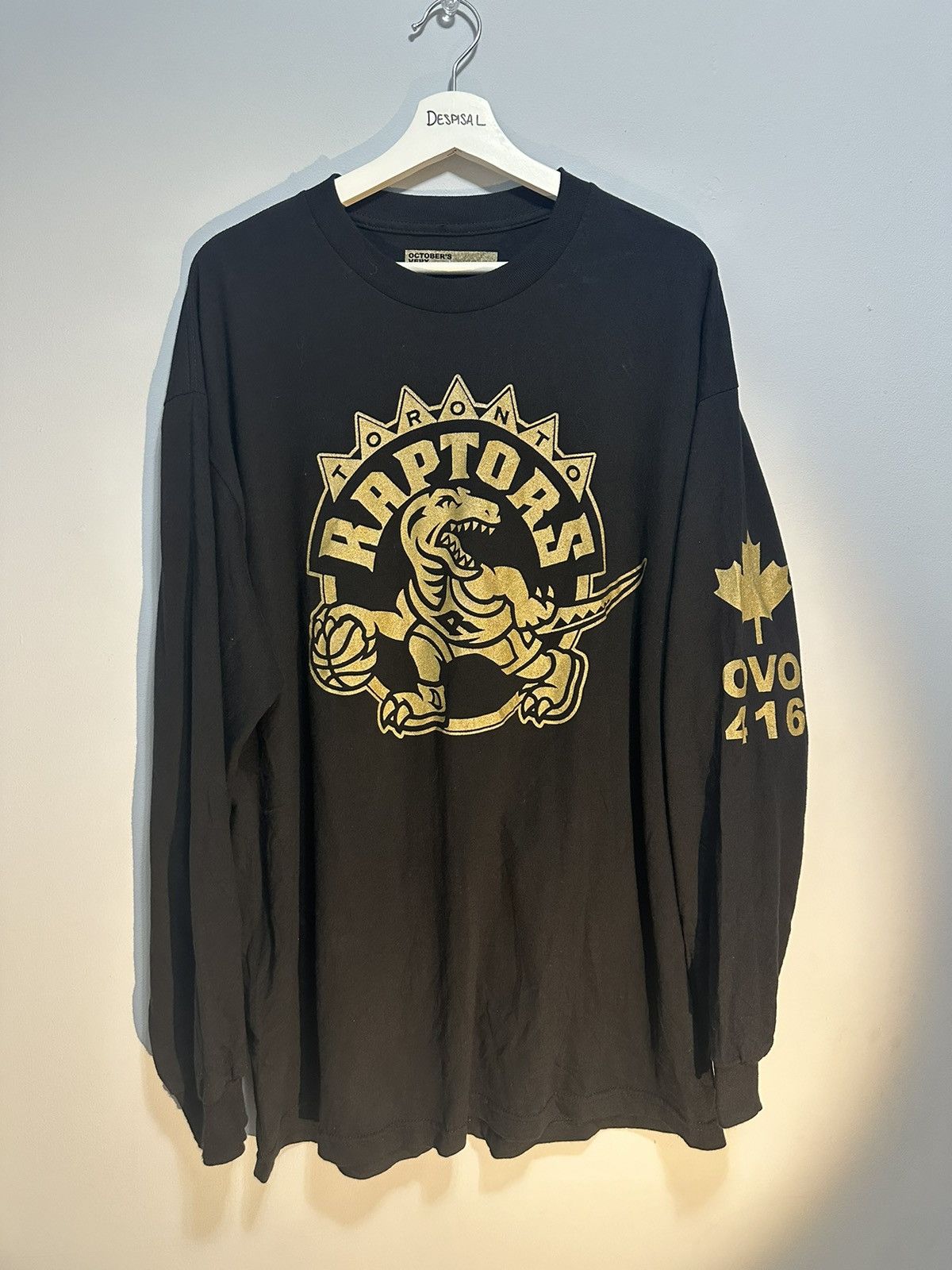 Other 2014 OVO Raptors Drake Night Tee Size US XL / EU 56 / 4 - 2 Thumbnail