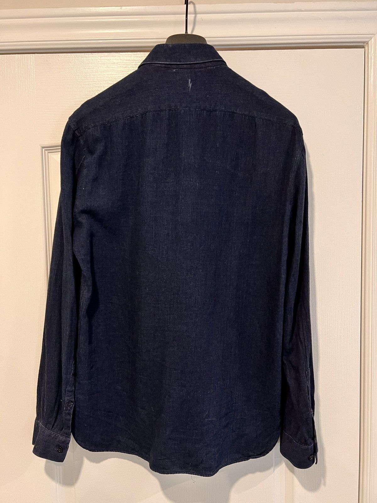 Neil Barrett Neil Barrett Blue Thunderbolt Shirt Size US M / EU 48-50 / 2 - 6 Thumbnail