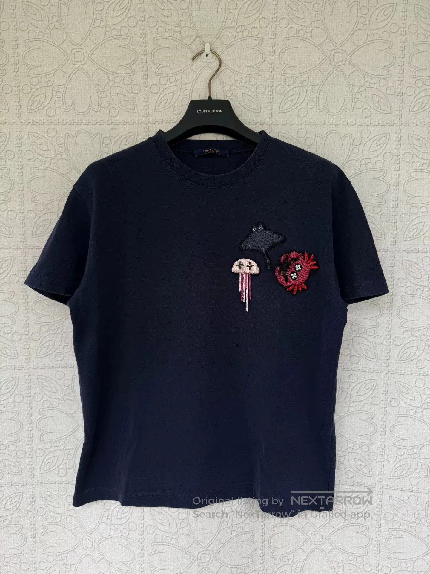 Louis Vuitton louis vuitton navy blue short sleeve t-shirt. Size US S / EU 44-46 / 1 - 1 Thumbnail