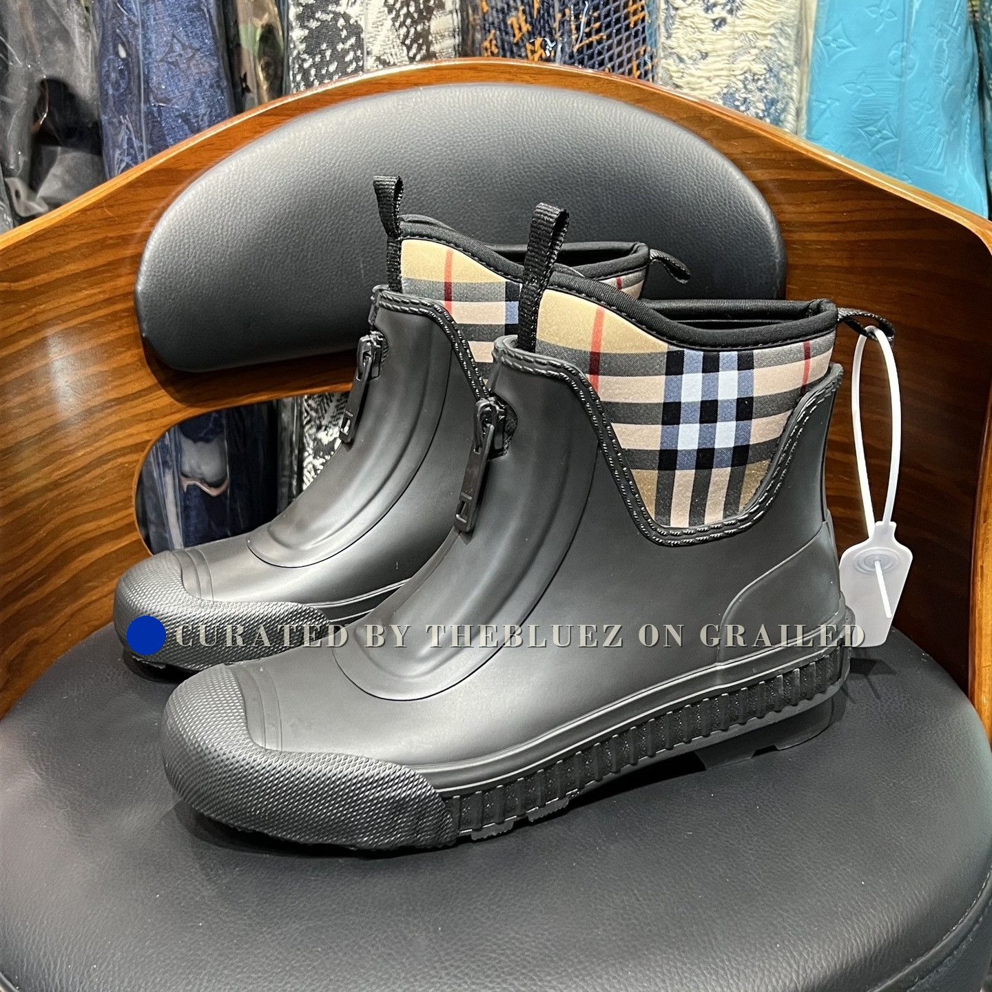 Burberry Burberry Classic Check Boots Size US 5 / IT 35 - 1 Thumbnail