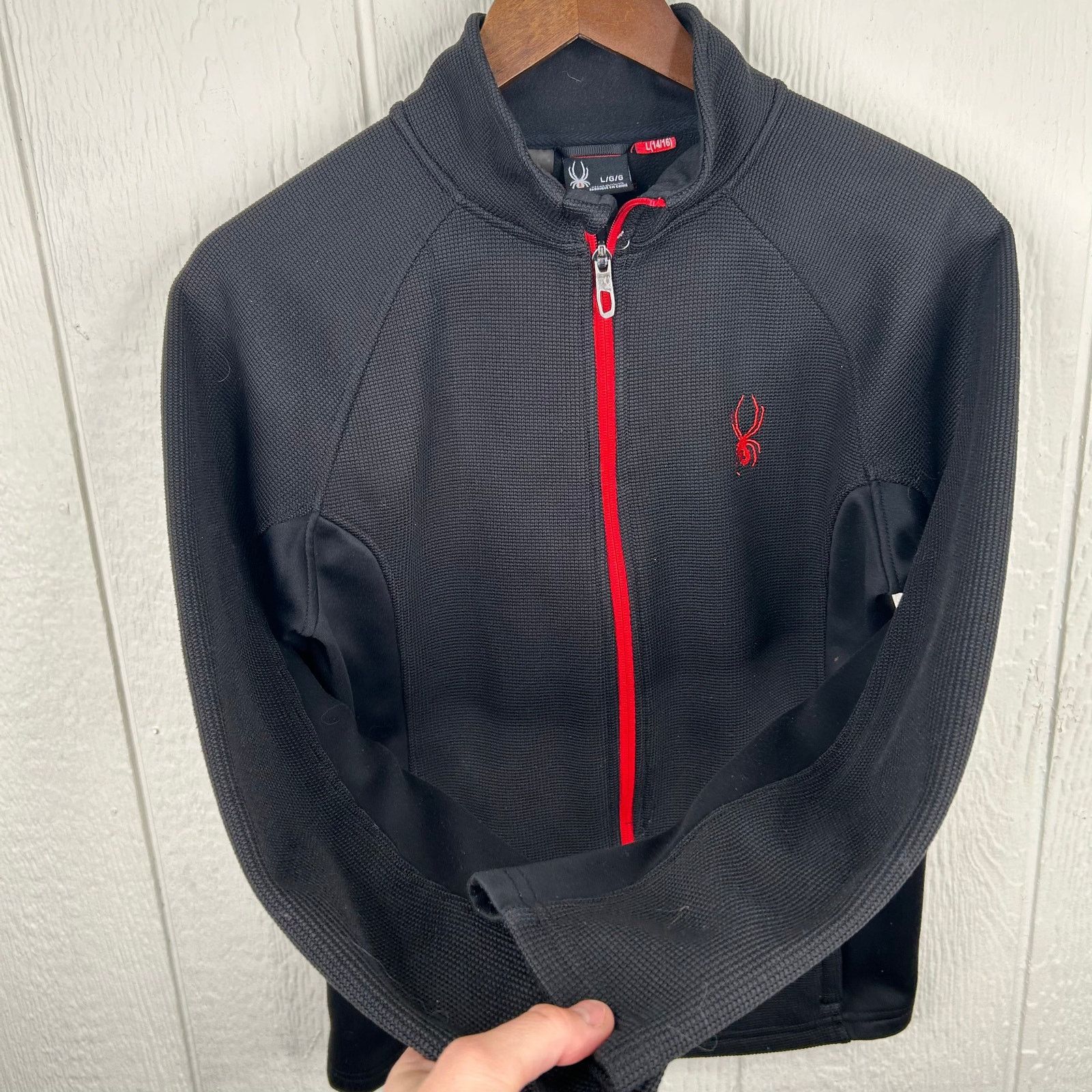 Spyder Y2K Spyder Waffle Print Insulted Zip-Up Jacket Size Small Size US S / EU 44-46 / 1 - 6 Thumbnail