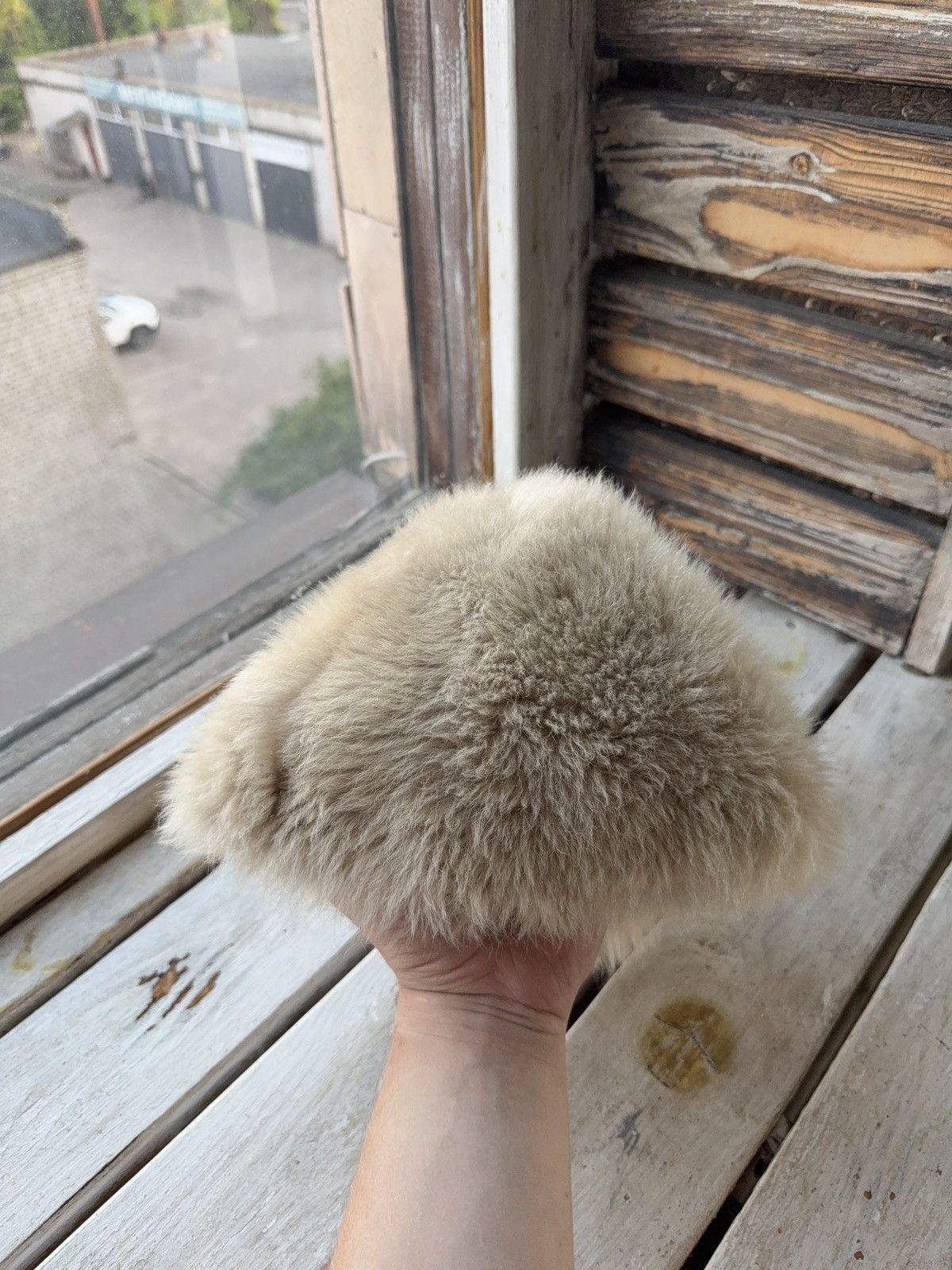 Hysteric Glamour × Japanese Brand × Vintage Vintage Real Fur Mohair Fuzzy Ushanka Y2K Opium Hype Rare OS Size ONE SIZE - 3 Thumbnail