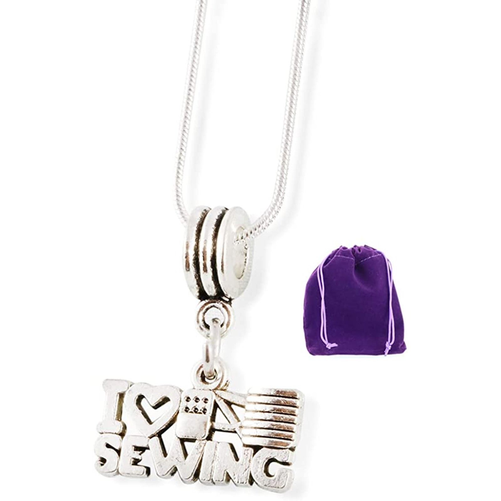& Other Stories I Love Sewing Tailor Taylor Necklace Size ONE SIZE - 1 Thumbnail