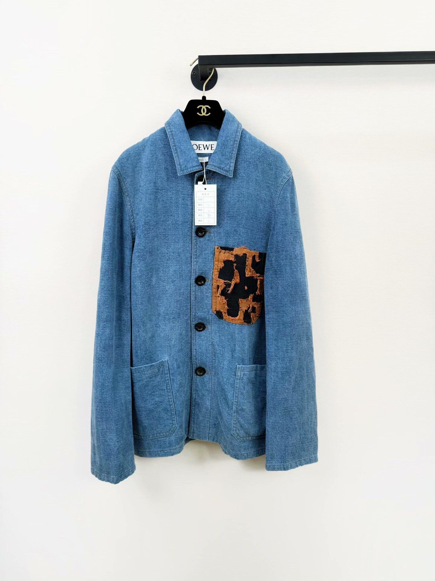 Loewe Loewe Blue Shirt Jacket Size US S / EU 44-46 / 1 - 1 Thumbnail