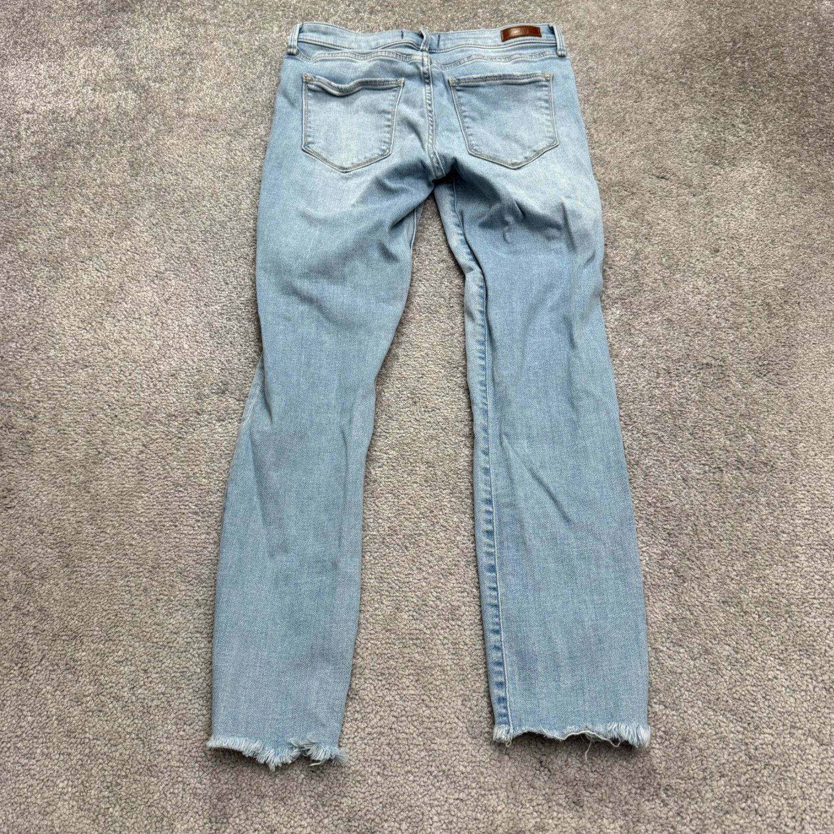 Abercrombie & Fitch VINTAGE Abercrombie & Fitch Denim Jeans Womens 27 Low Rise Ankle Distressed Slim Casualwear Streetwear Size 27" / US 4 / IT 40 - 2 Thumbnail