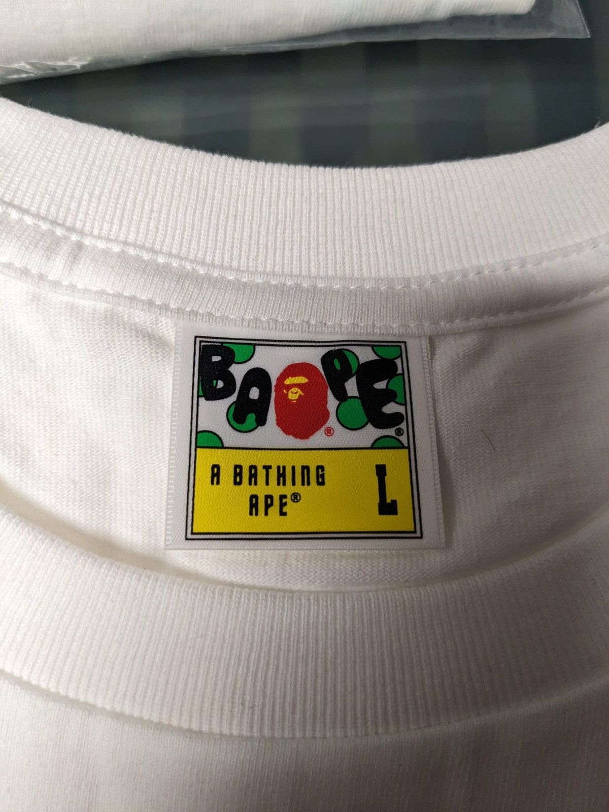 Bape BAPE Keith Haring Foundation Tee 1 White A Bathing Ape L Size US L / EU 52-54 / 3 - 6 Thumbnail