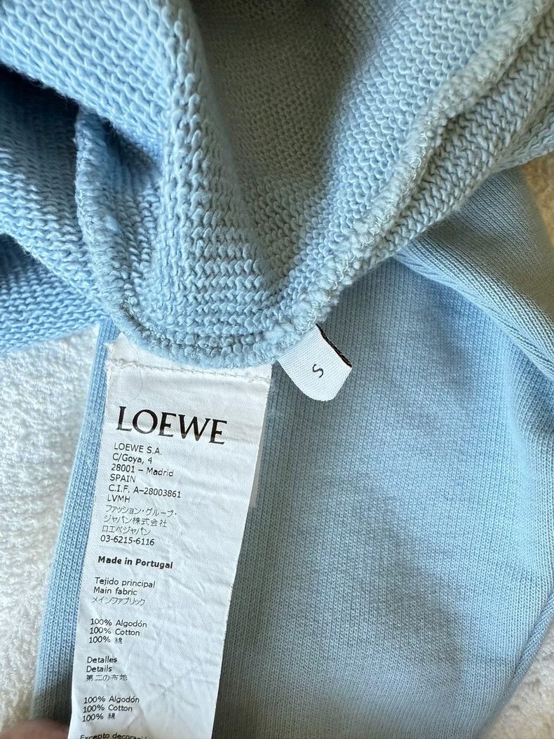 Loewe LOEWE Padded jacket, haze blue, embroidered big logo Size S / US 4 / IT 40 - 5 Thumbnail