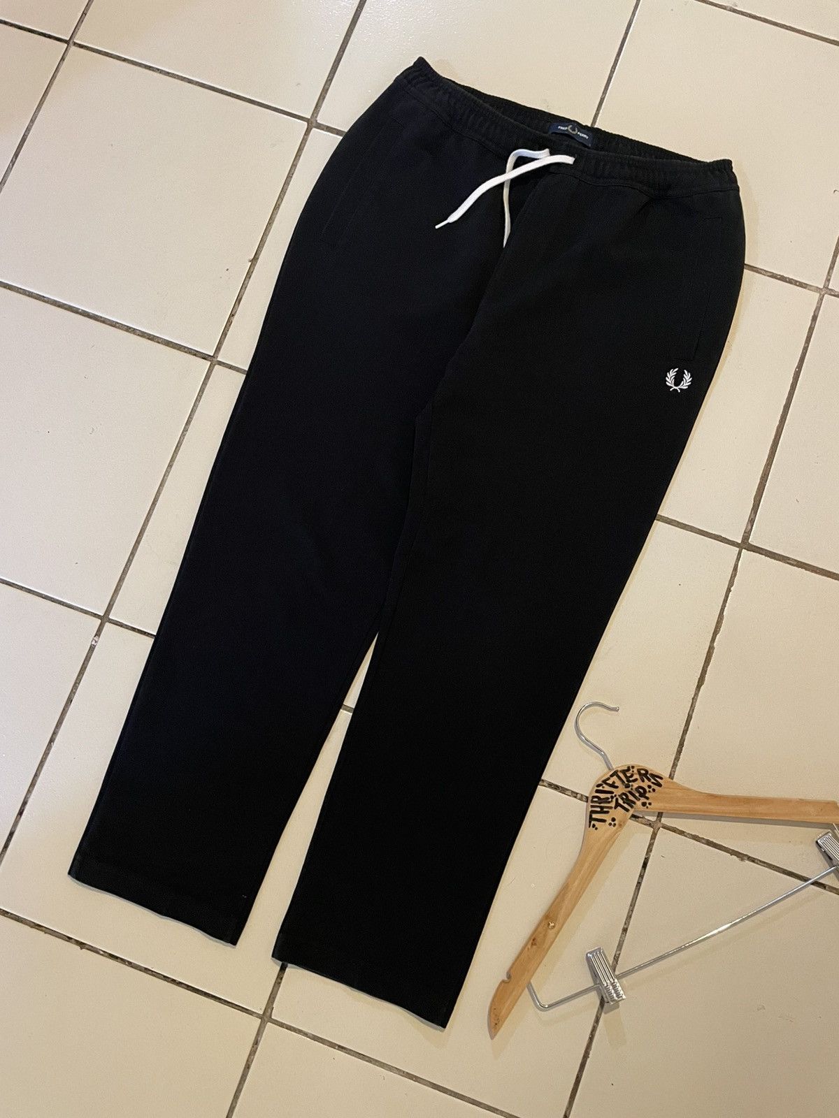 Fred Perry FREDPERRY REVERSE TRICOT TRACK PANTS Size US 34 / EU 50 - 1 Thumbnail