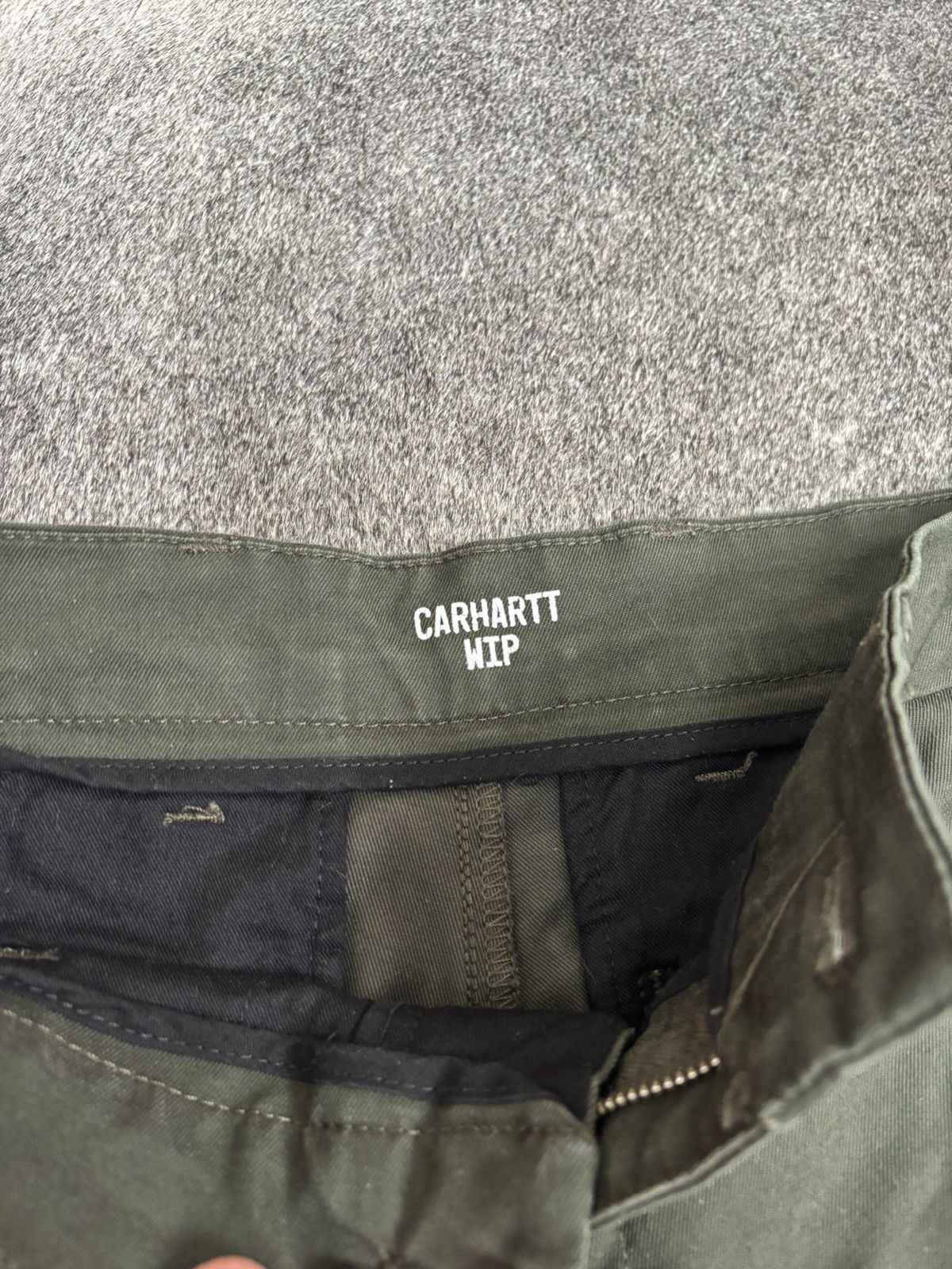 Carhartt × Carhartt Wip Green Carhartt WIP Work in Progress Sid Pants Size 31 x 32 Size US 31 - 3 Thumbnail