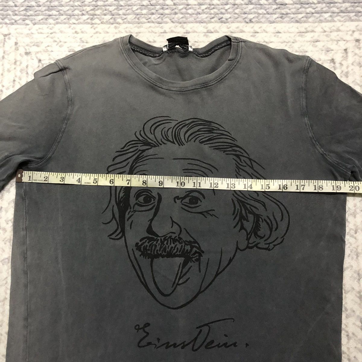 Vintage × Zara Rare Sunfaded Zara X Albert Einstein Tees Size US S / EU 44-46 / 1 - 15 Thumbnail