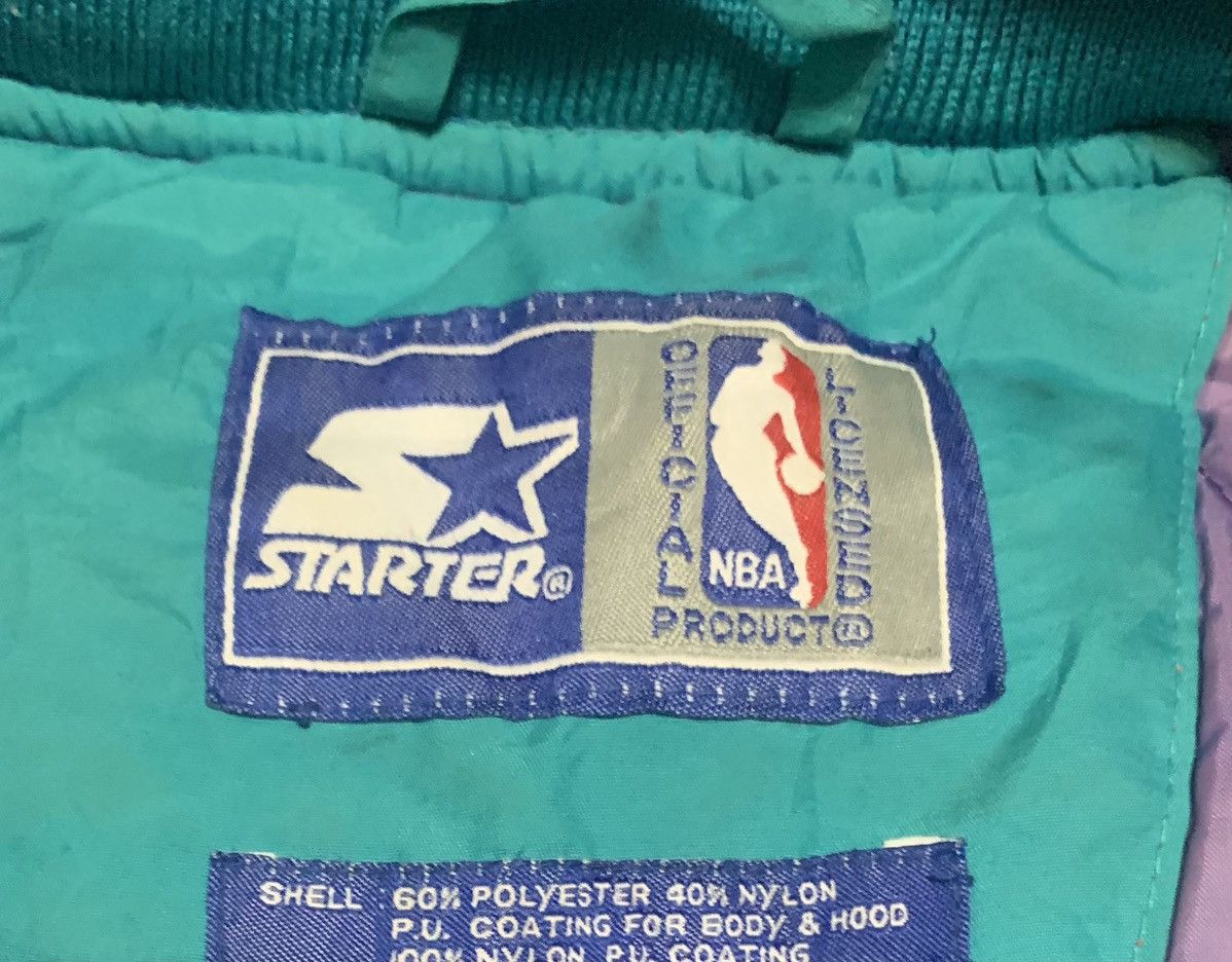 Starter Vintage Starter Nba Charlotte Hornets Jacket Hoodie Size US L / EU 52-54 / 3 - 9 Thumbnail