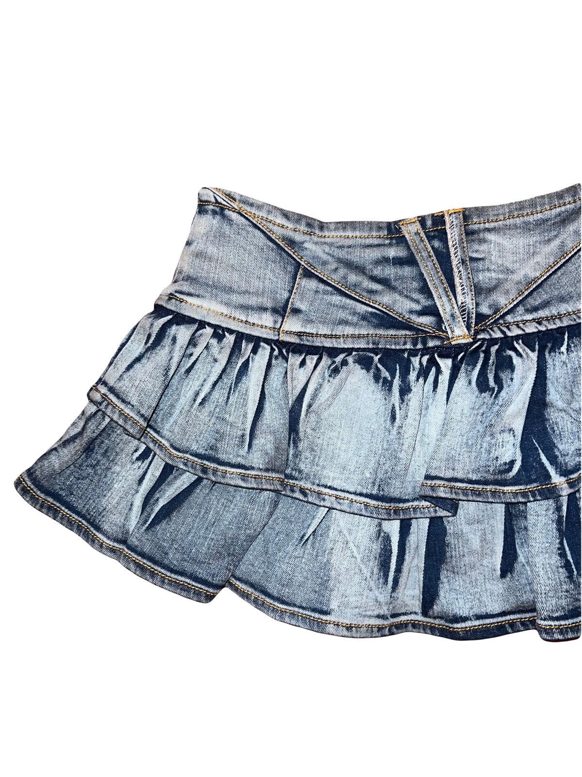 Japanese Brand Rare D.i.a. Gyaru denim mini skirt 💎💙 Size 24" / US 00 / IT 34 - 5 Thumbnail