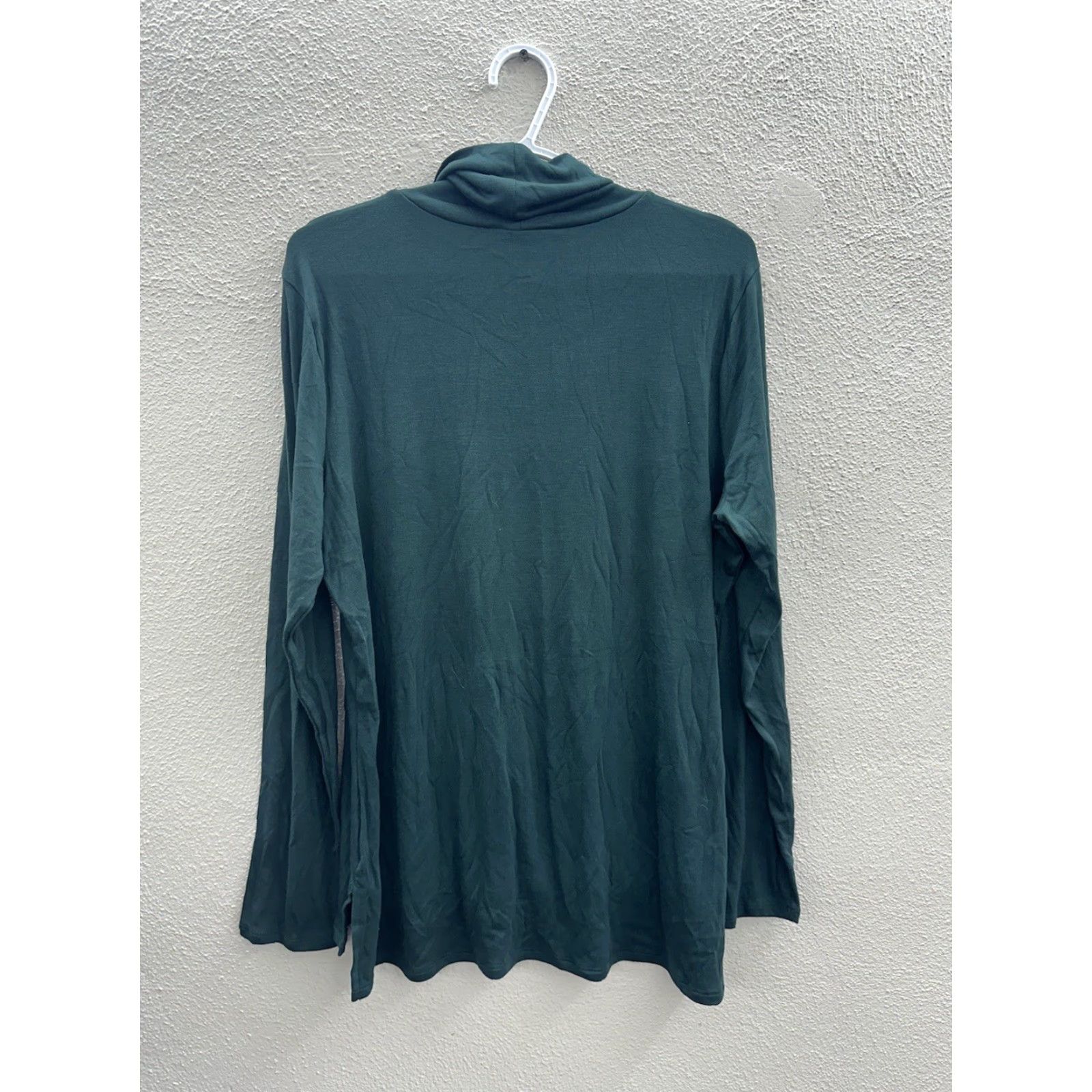 Apt. 9 Apt. 9 Womens Top Size XL Green Long Sleeve Turtleneck Size XL / US 12-14 / IT 48-50 - 6 Thumbnail