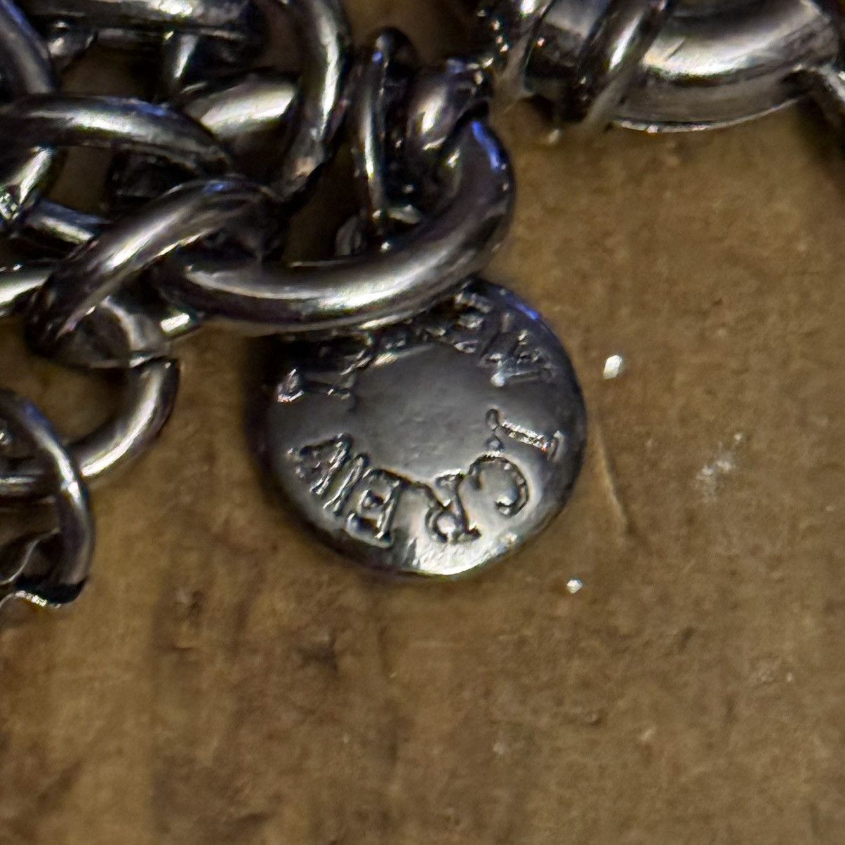 J.Crew J.Crew chunky triple strand rhinestone charm bracelet Size ONE SIZE - 4 Thumbnail