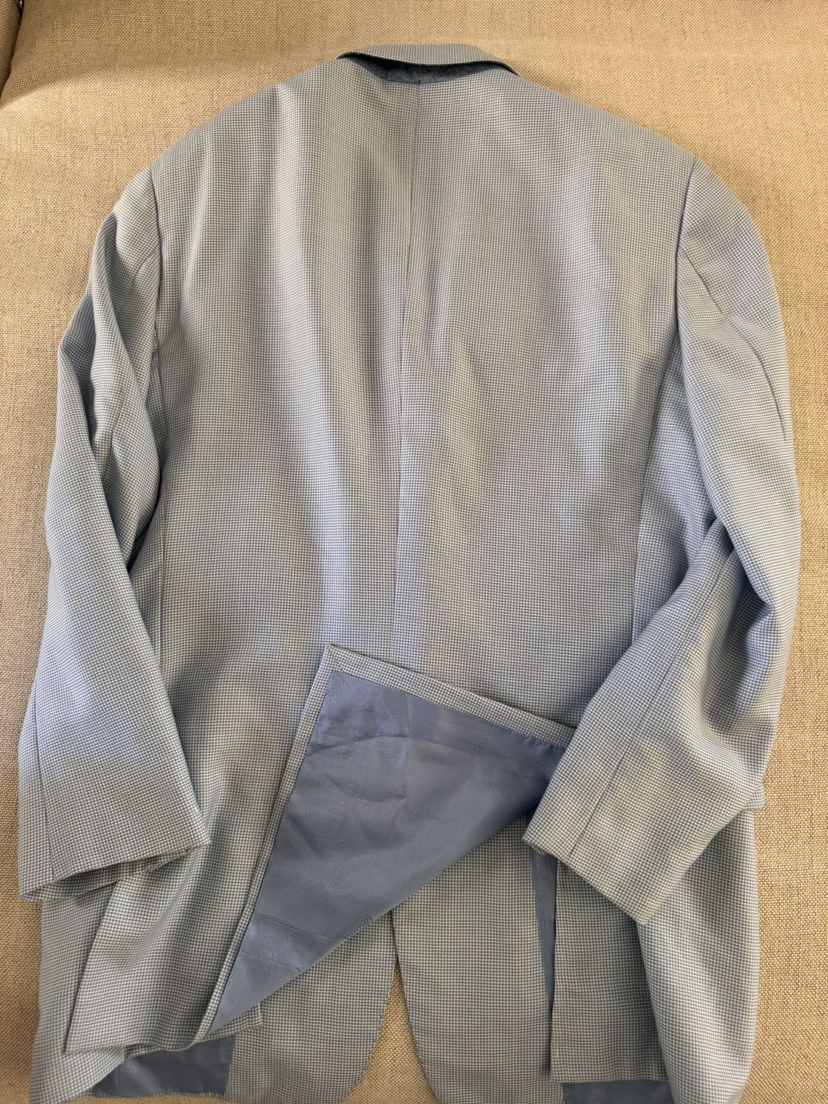 Brioni Mini Check Cashmere & Silk Jacket Size 42R - 13 Thumbnail