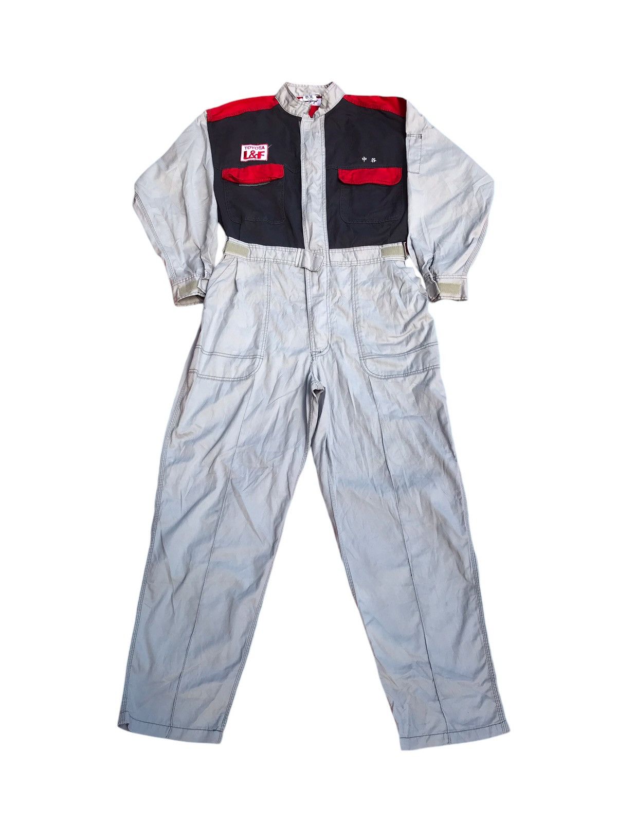 Formula 1 VINTAGE TOYOTA L&T COVERALL JACKET Size US M / EU 48-50 / 2 - 7 Thumbnail
