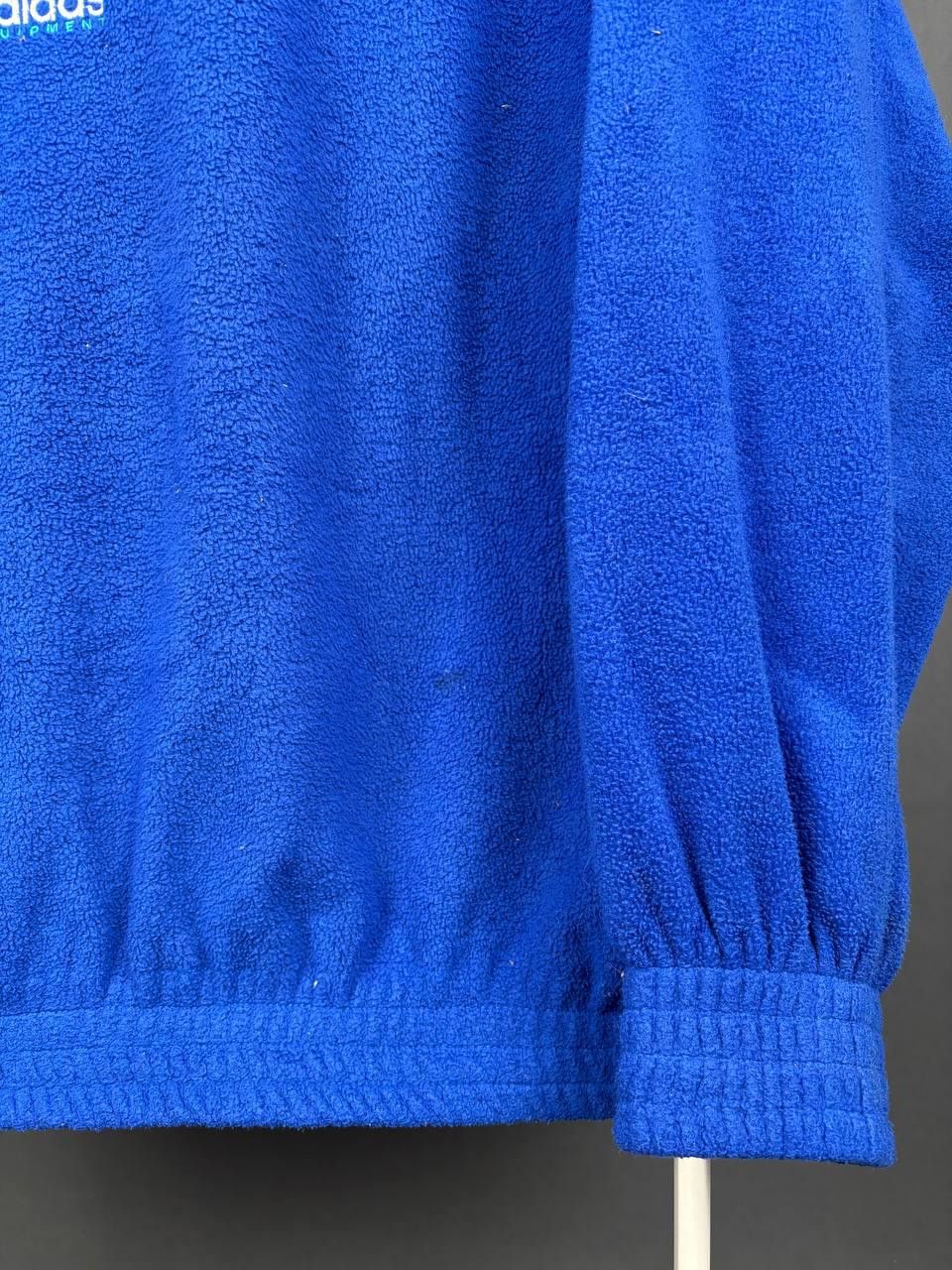 Adidas Adidas 90s Fleece Sweatshirt Size M Blue Vintage Size US M / EU 48-50 / 2 - 7 Thumbnail