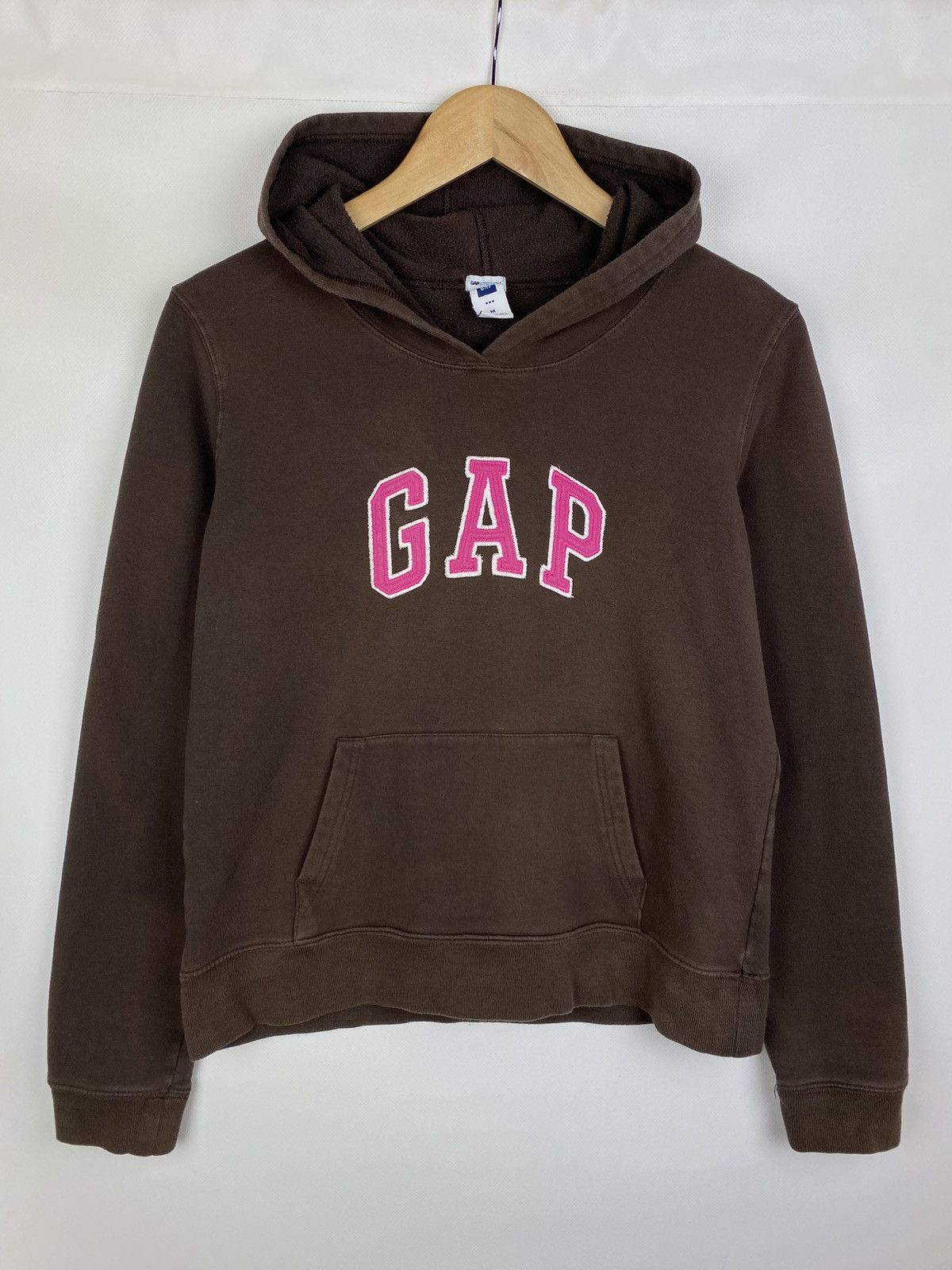 Gap × Vintage Y2K Vintage Gap ladies brown hoodie Kylie Jenner style Size M / US 6-8 / IT 42-44 - 1 Thumbnail