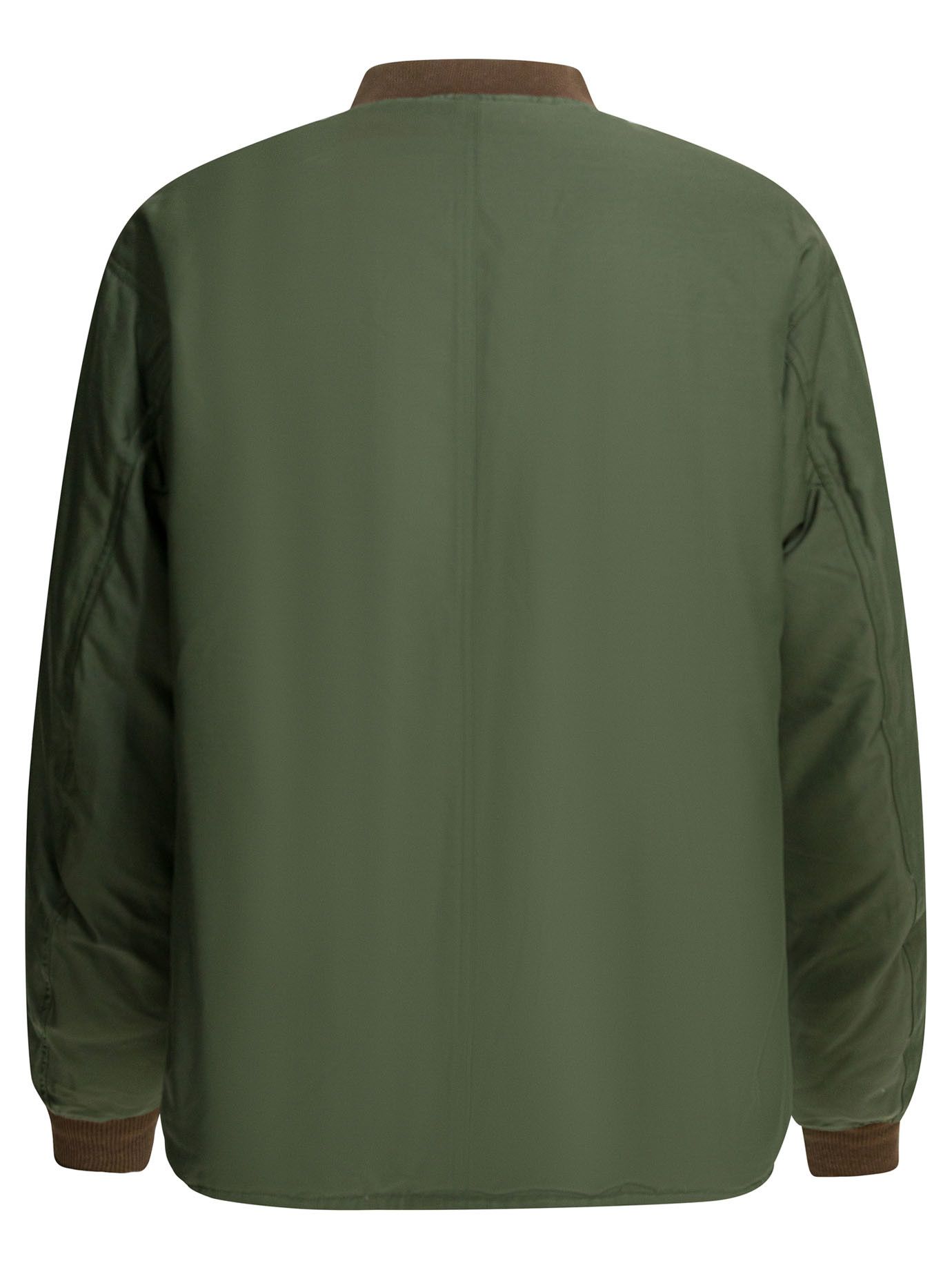 Visvim SS26 Contrast-Trim Button-Up Bomber Jacket Size US L / EU 52-54 / 3 - 4 Thumbnail