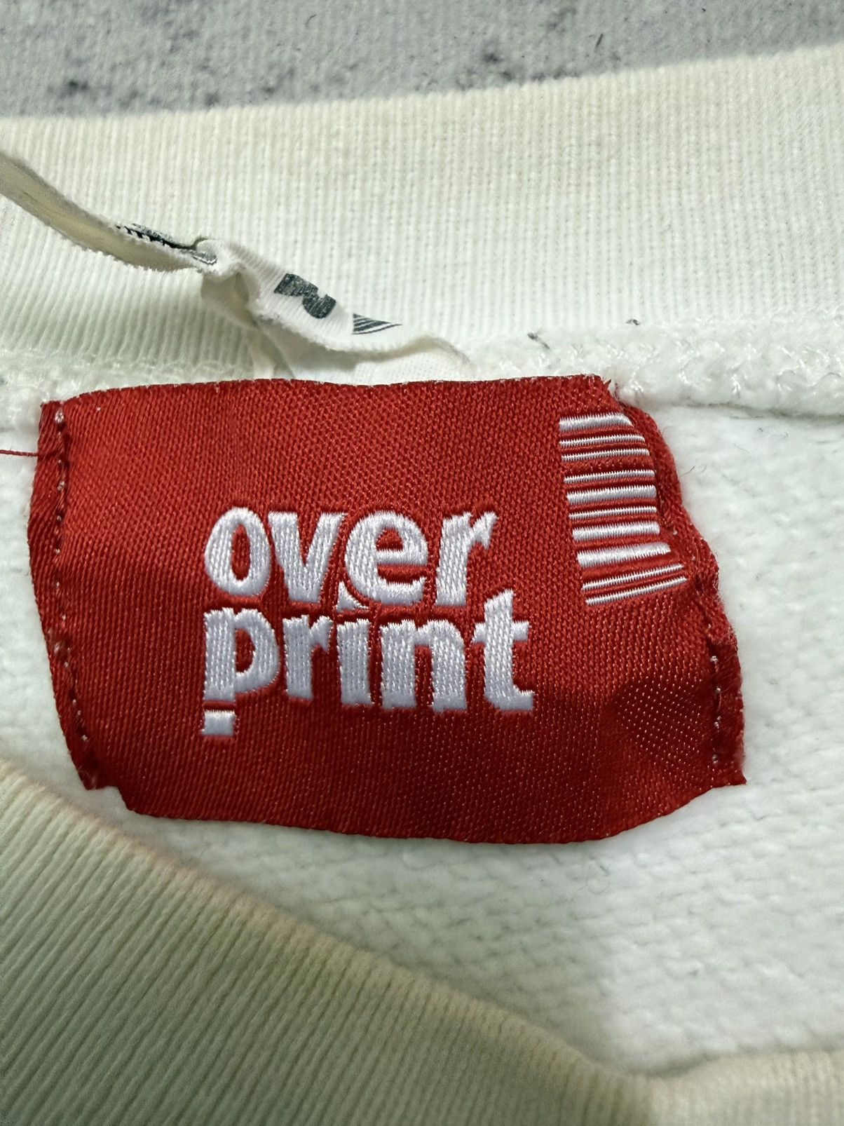 Japanese Brand Overprint X Ackybright Graphic Sweatshirt Size US XL / EU 56 / 4 - 7 Thumbnail